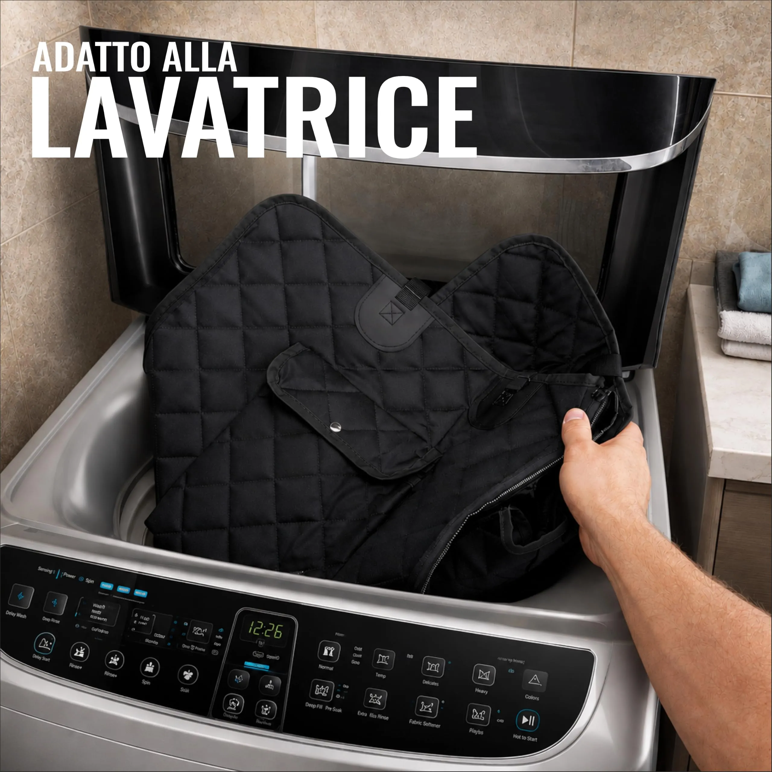 Nafra Home Telo Cane Auto Sedili Posteriori 6-in-1, Impermeabile 600D con Finestra a Rete e Protezione Laterale - immagine 7
