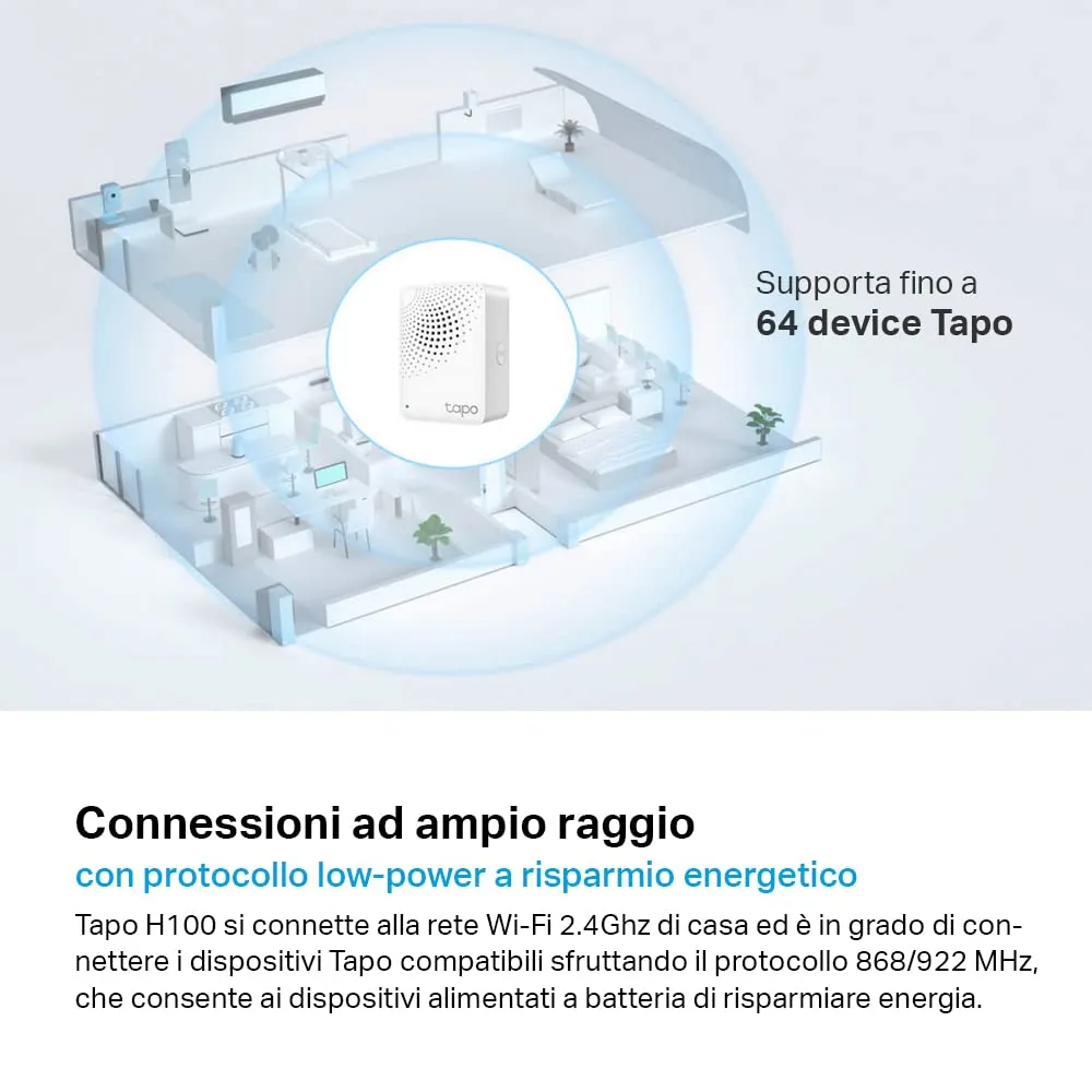 Tapo T100 Sensore Movimento Smart 120° 7m - immagine 3