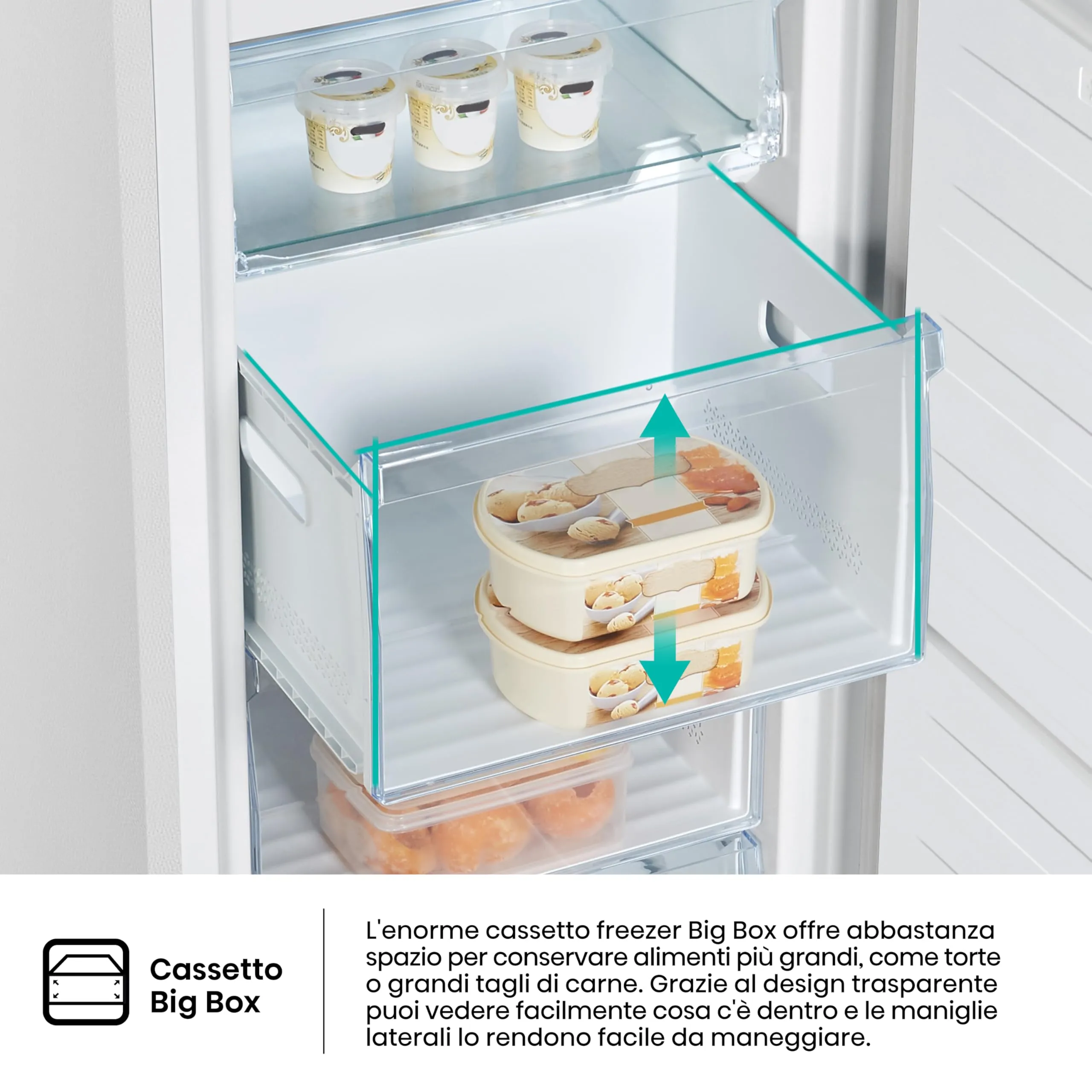 Hisense FV245N4AW2 Freezer Verticale Total No Frost, 194 L, Bianco, Porte reversibili - immagine 11
