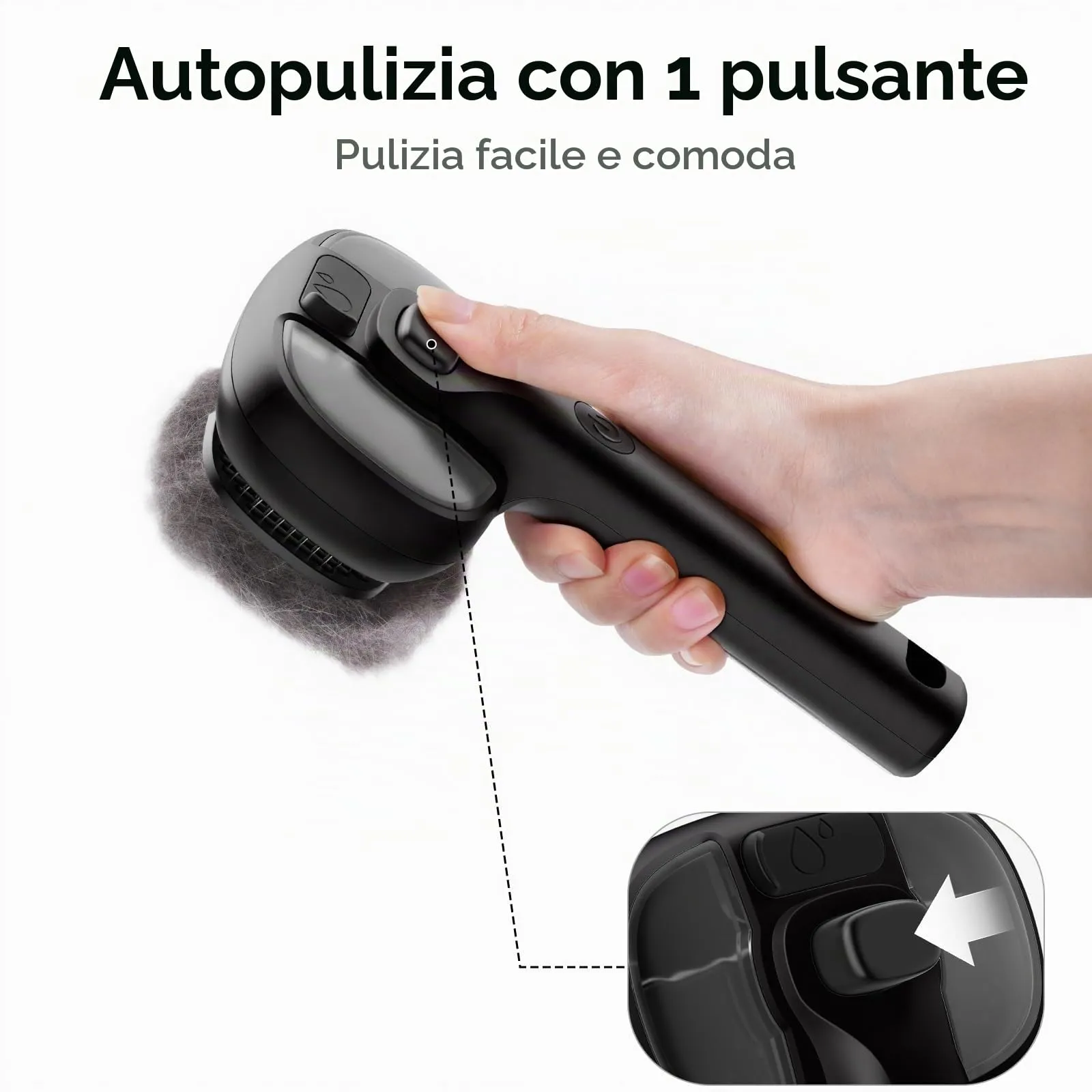 Pecute Spazzola a Vapore per Gatti e Cani - immagine 4