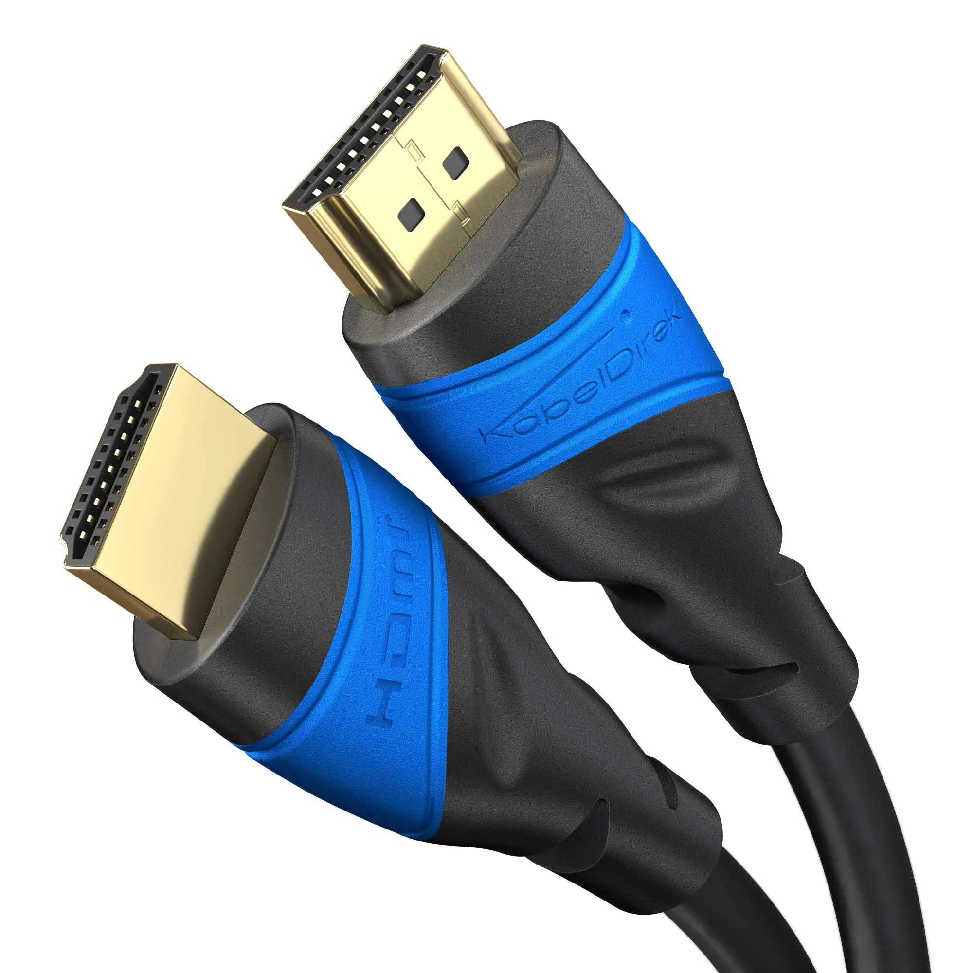 KabelDirekt Cavo HDMI 4K Flexcore 10,6m - immagine 1
