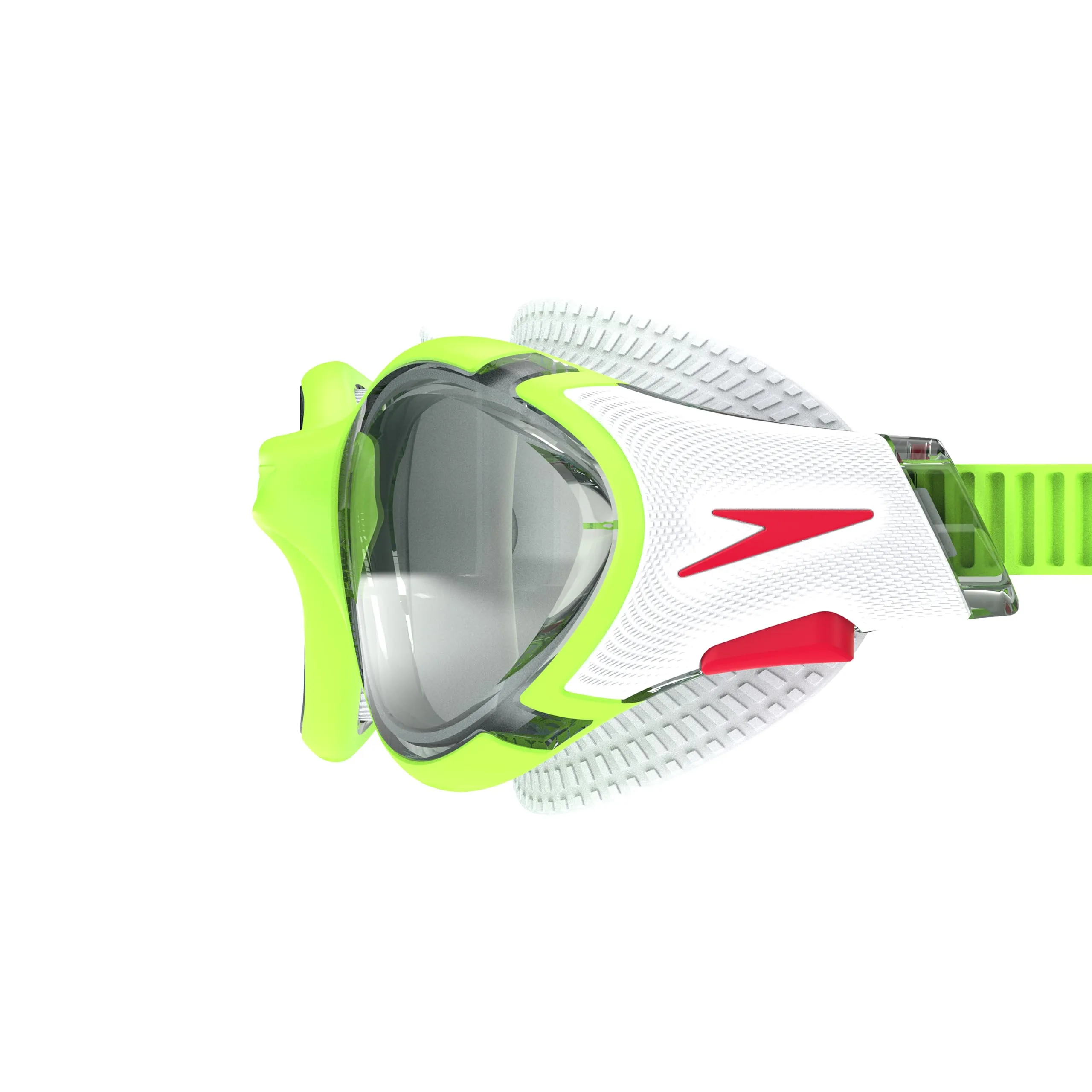 Speedo Unisex Biofuse 2.0 Swimming Goggles, Green Fizz/Steel, One Size - immagine 3