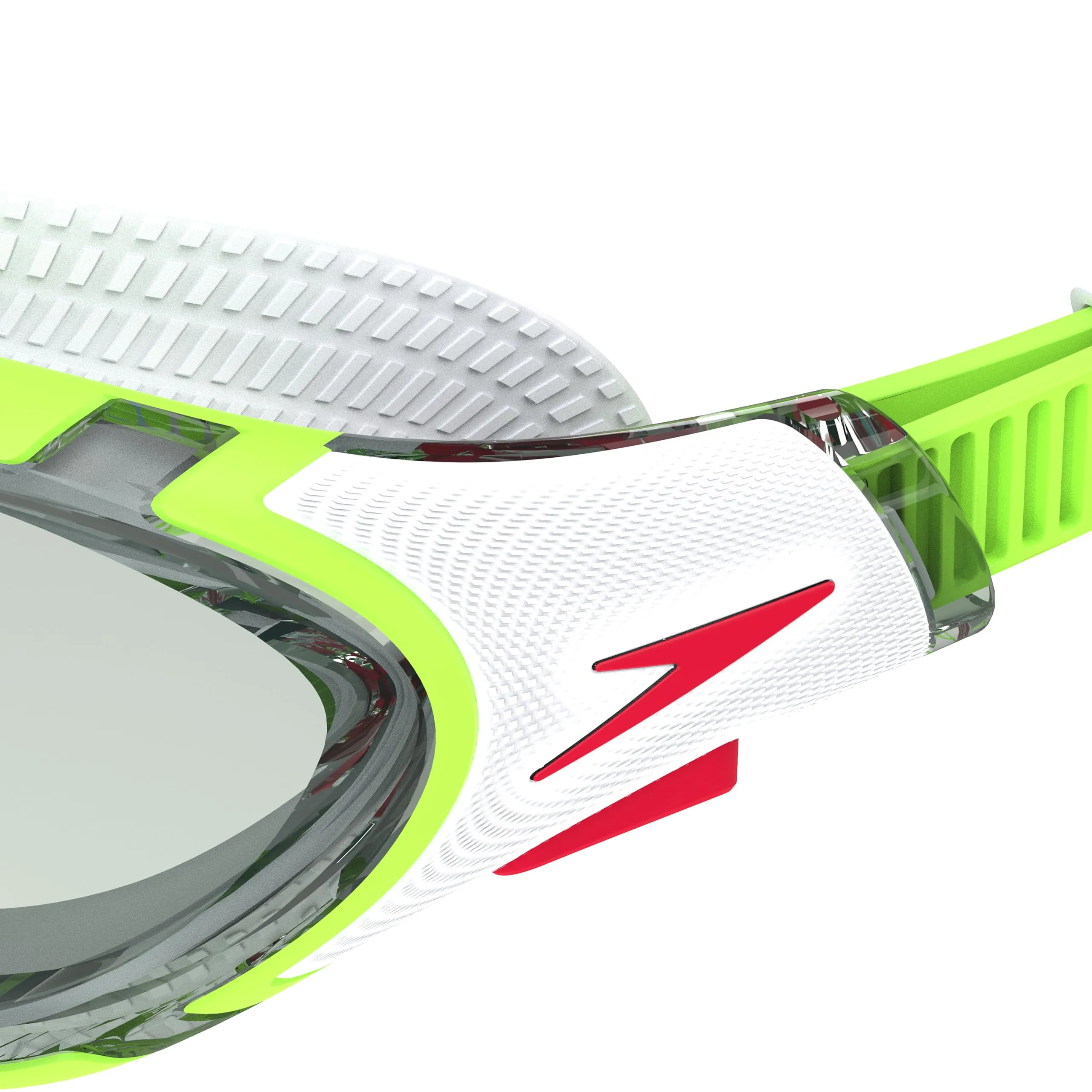Speedo Unisex Biofuse 2.0 Swimming Goggles, Green Fizz/Steel, One Size - immagine 6