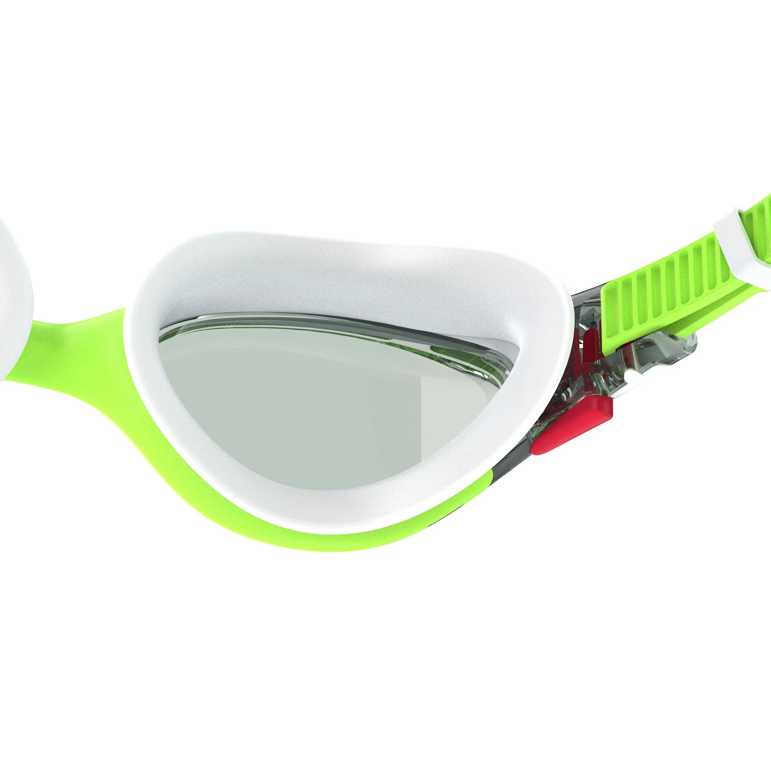 Speedo Unisex Biofuse 2.0 Swimming Goggles, Green Fizz/Steel, One Size - immagine 7