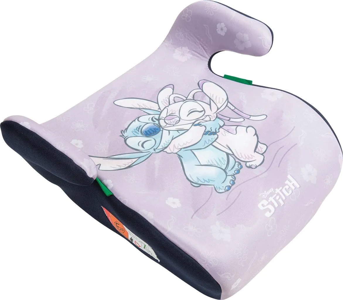 Tataway Alzabimbo Stitch e Angel 126-150 i-Size R129 Seggiolino Rialzo Auto 22-36 kg 6-12 Anni Gruppo 3 - immagine 1
