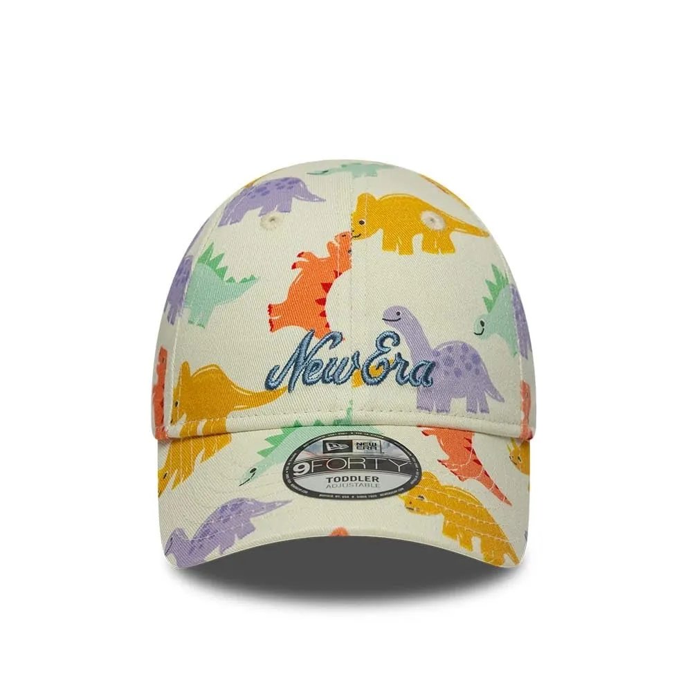 New Era Dino Heritage 9Forty Cap Beige Bambino - immagine 2