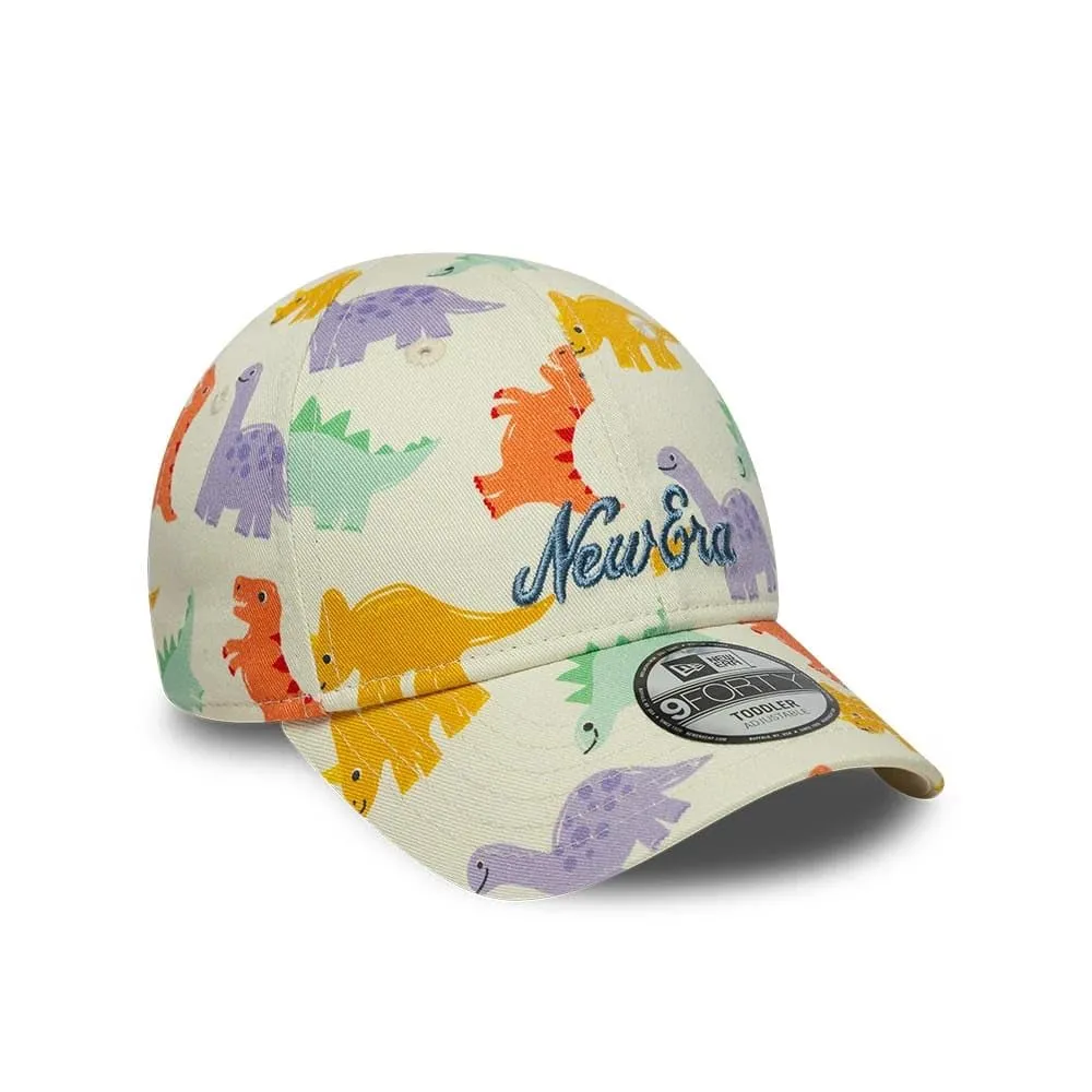 New Era Dino Heritage 9Forty Cap Beige Bambino - immagine 3