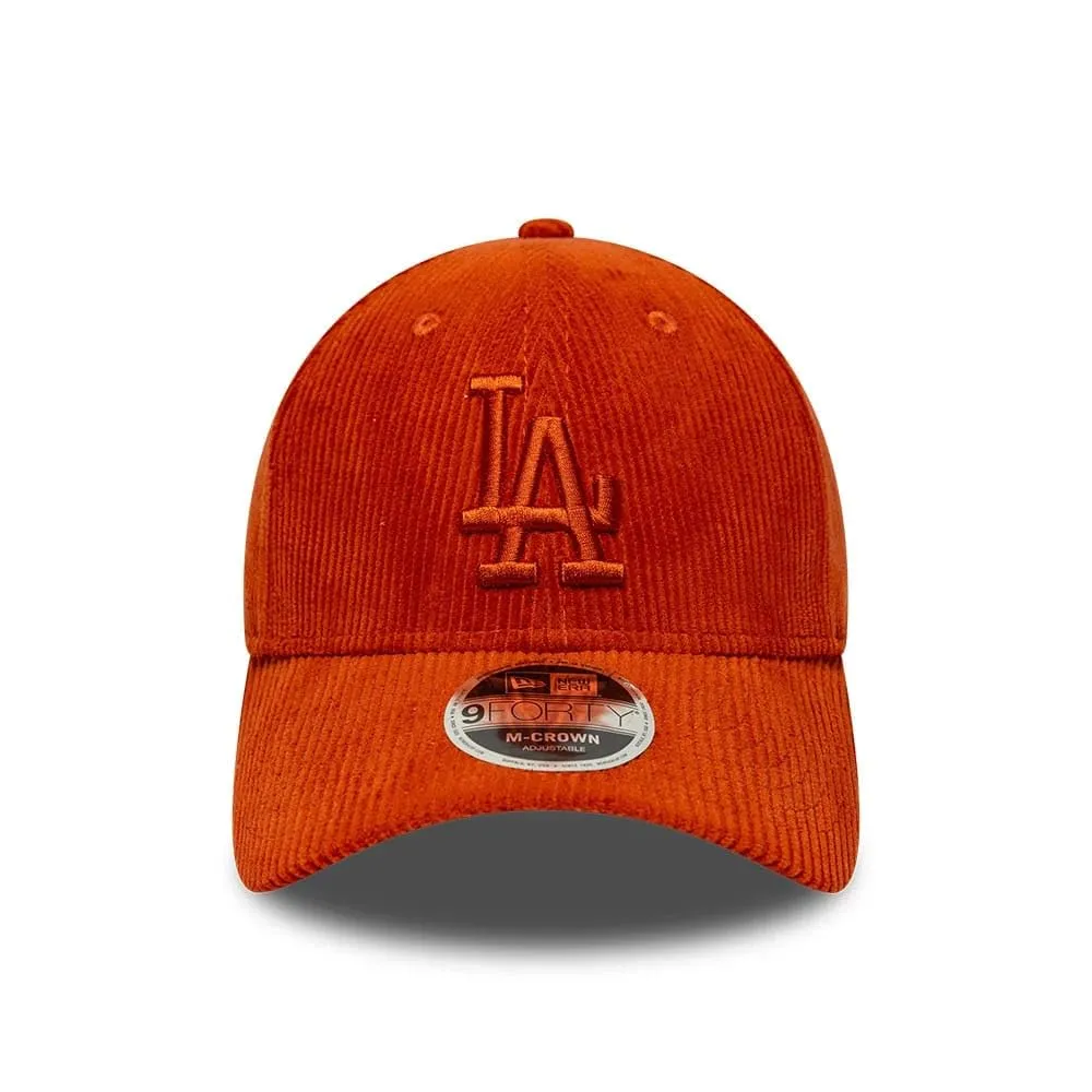New Era Los Angeles Dodgers Cord 9Forty Adjustable M-Crown Cap - Ross - immagine 2