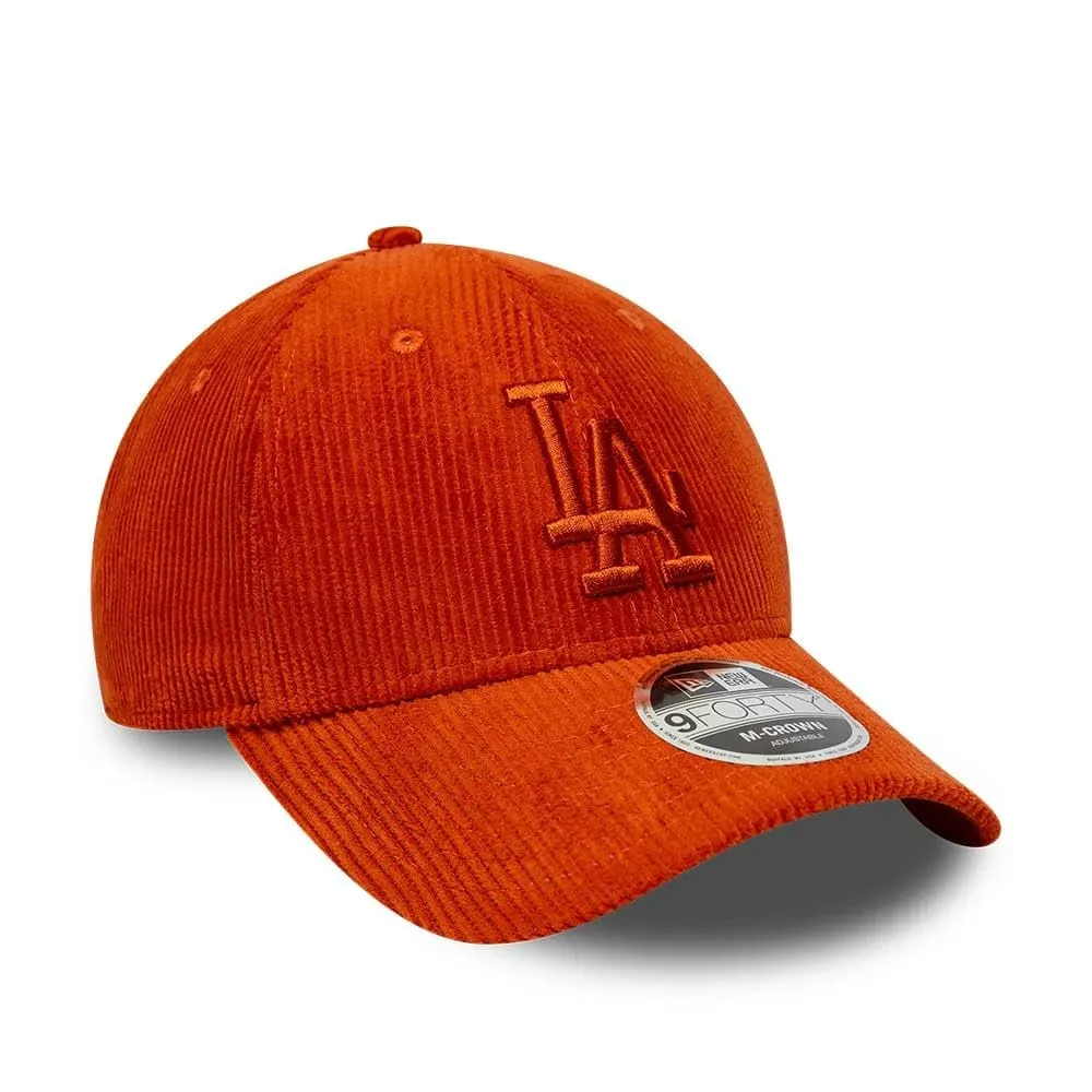 New Era Los Angeles Dodgers Cord 9Forty Adjustable M-Crown Cap - Ross - immagine 3