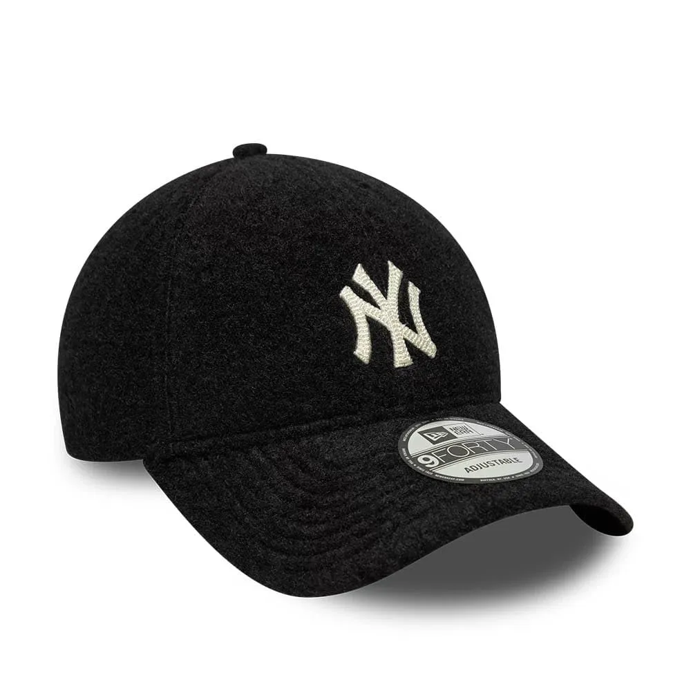 New Era New York Yankees 9Forty Winter Borg Cap - Nero - immagine 3