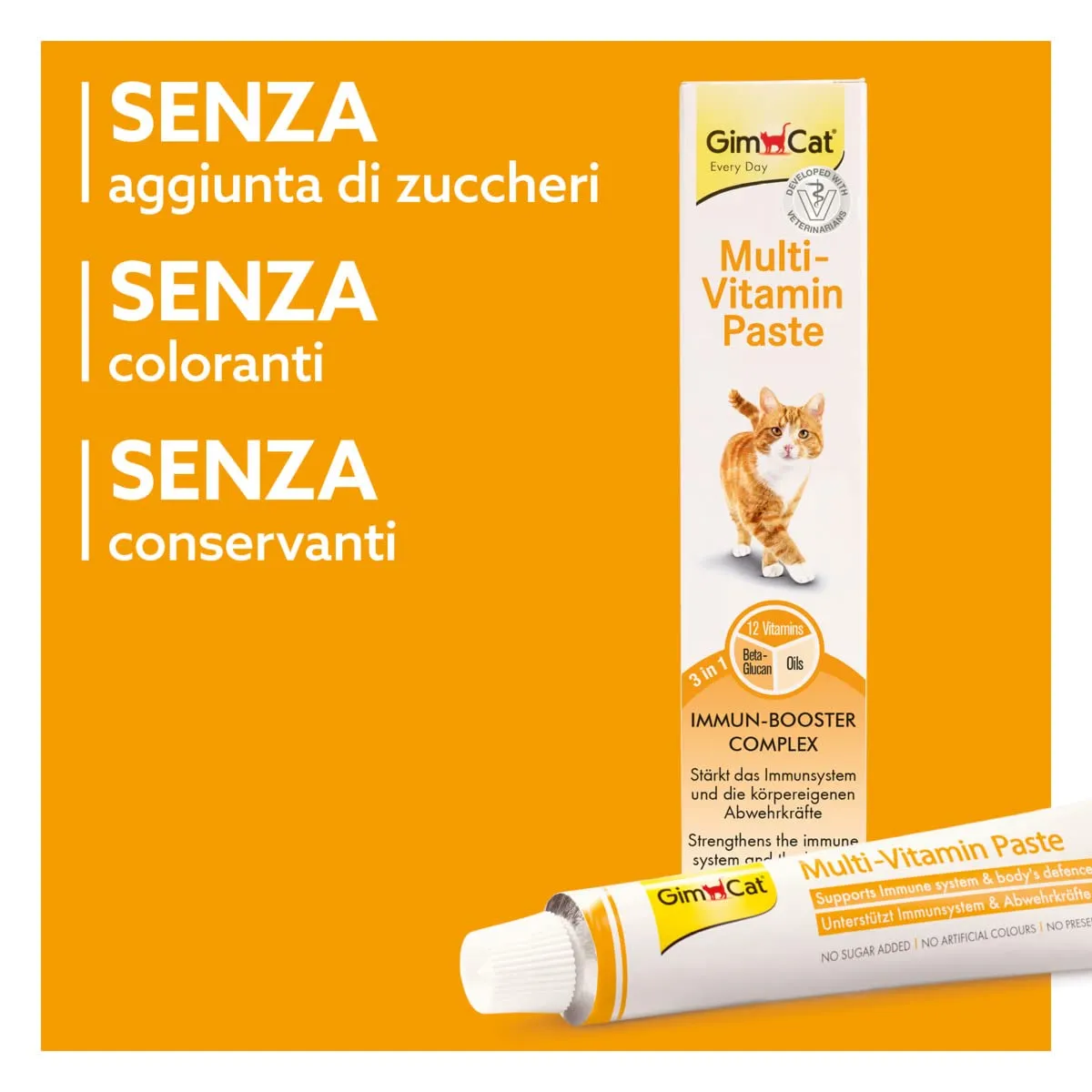 GimCat Multi-Vitamin Pasta for Cats, 1 x 50 g - immagine 5