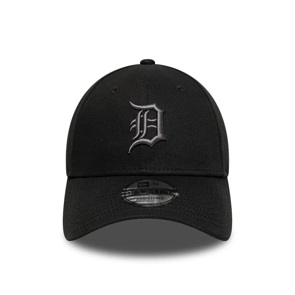 New Era Detroit Tigers League Essential 9Forty Cappellino Nero - immagine 2
