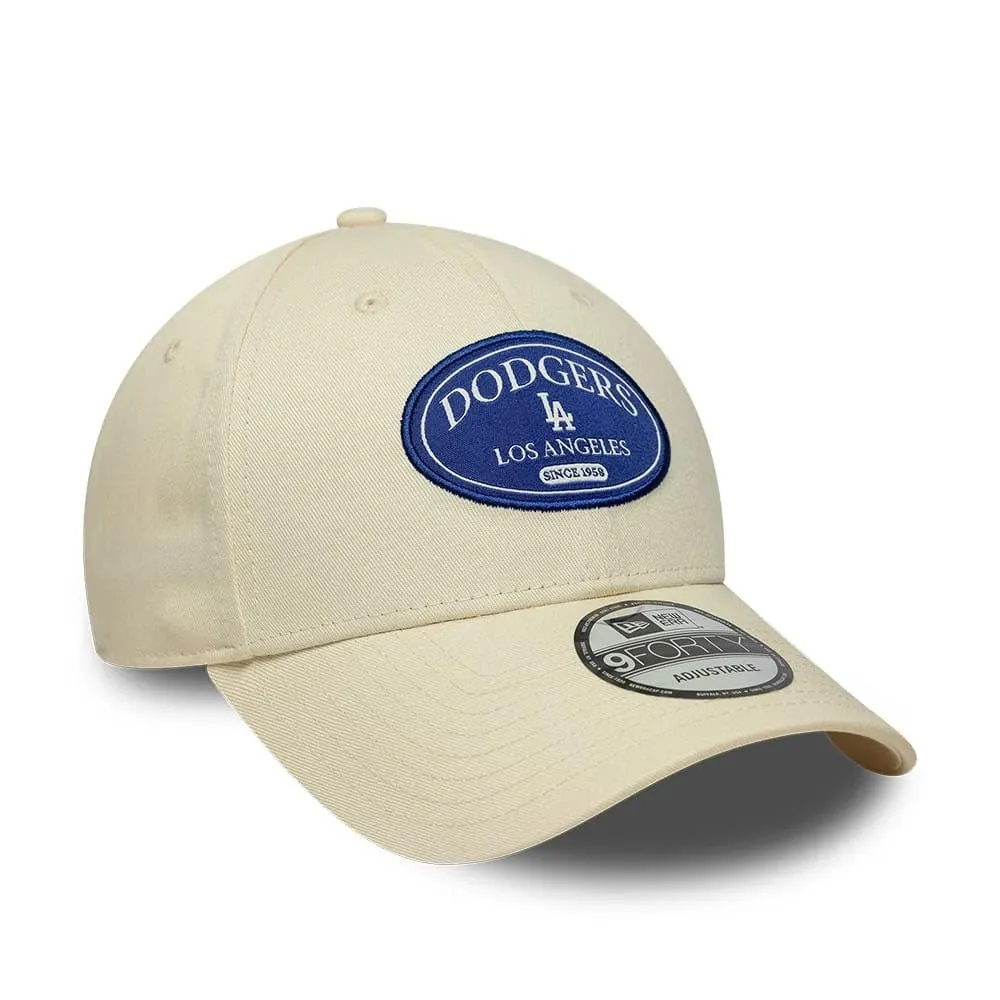 New Era Los Angeles Dodgers 9Forty Adjustable Cap - Beige - immagine 3