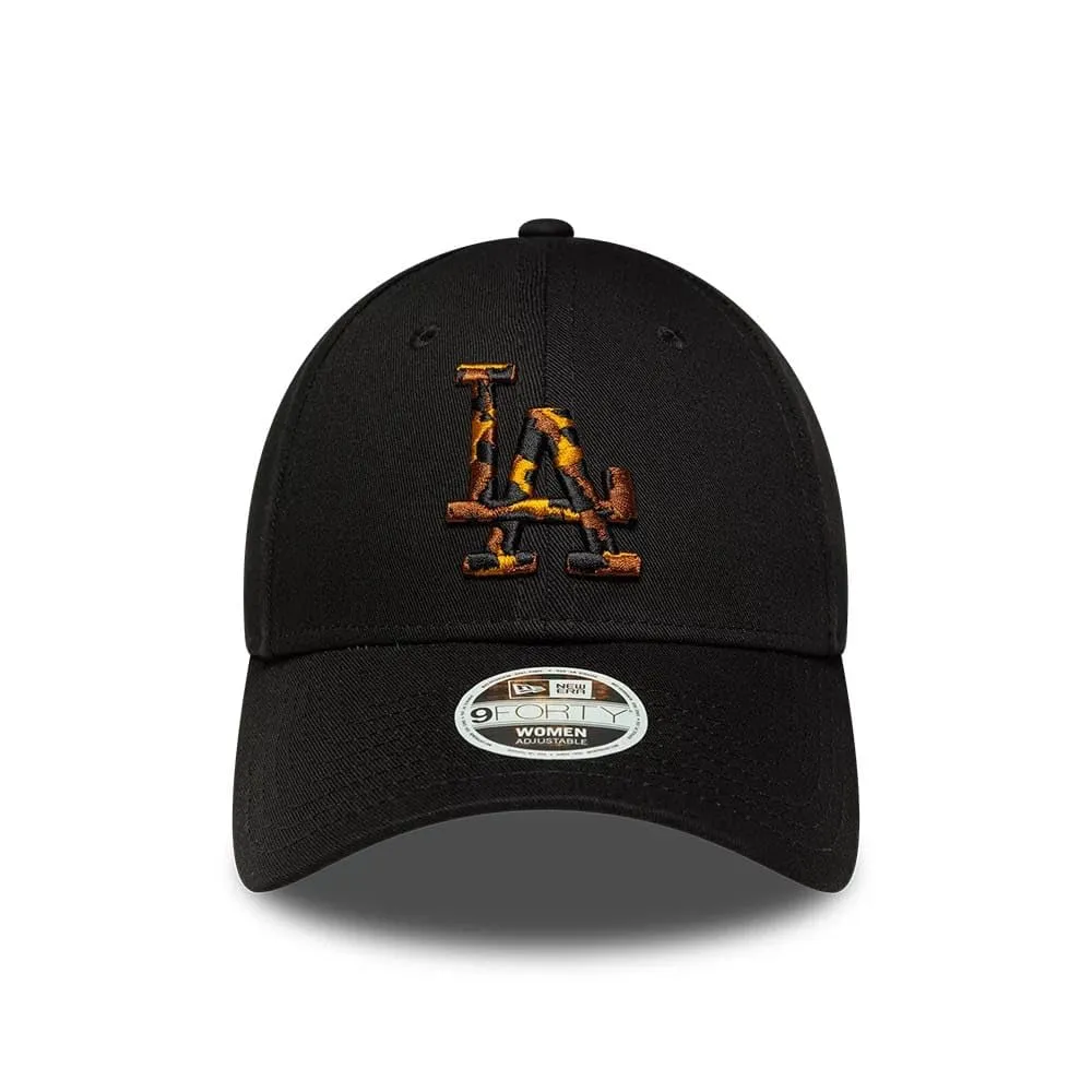 New Era Los Angeles Dodgers Tortoise Infill 9Forty Cappellino Nero - immagine 2
