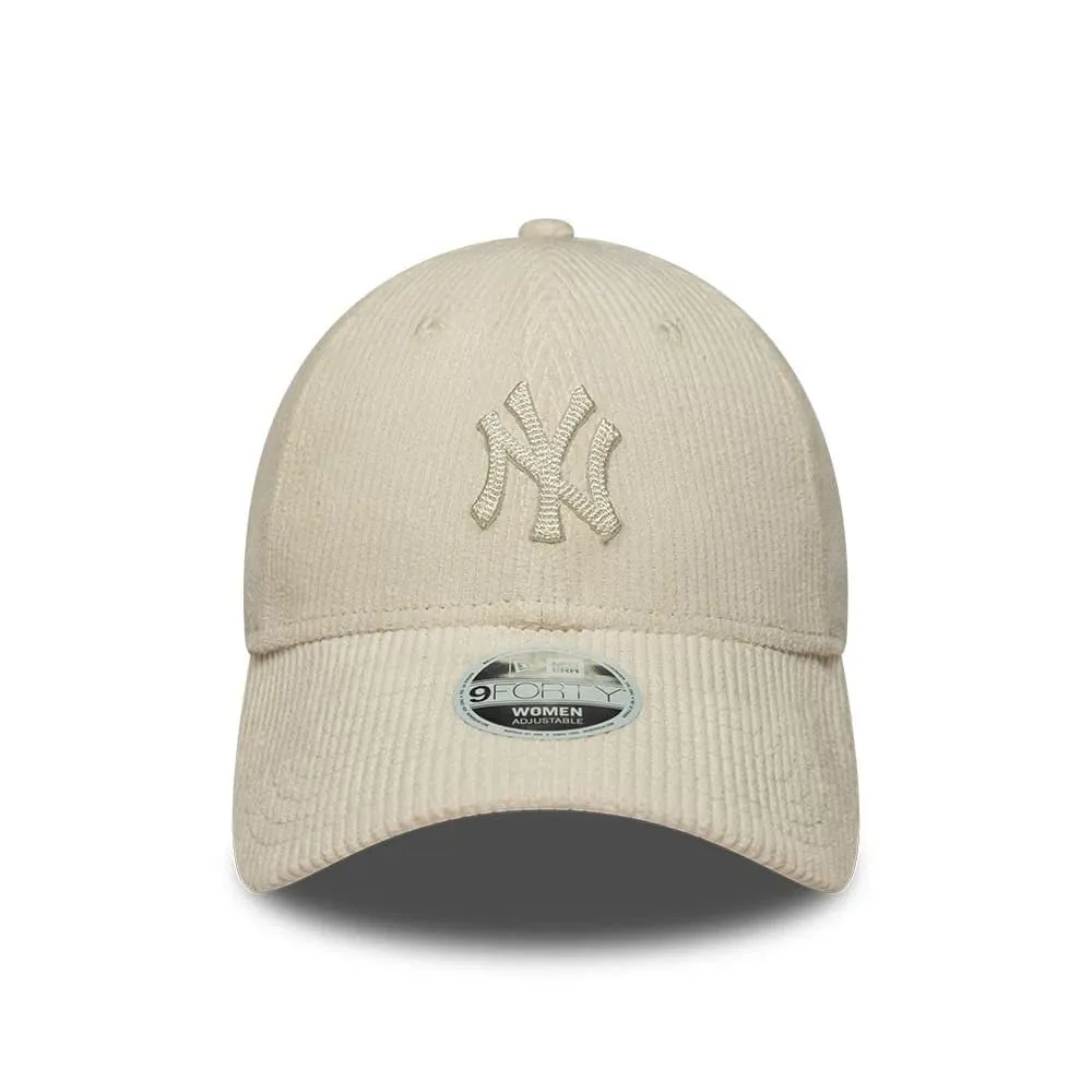 New Era New York Yankees Cord 9Forty Cap - Beige - immagine 2