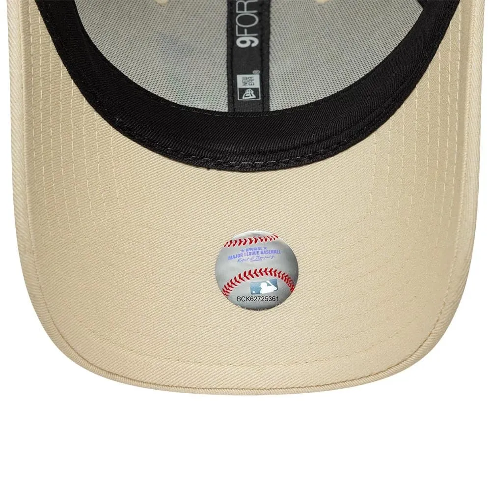 New Era Los Angeles Dodgers Flower Icon 9Forty Adjustable Cap - Beige - immagine 5
