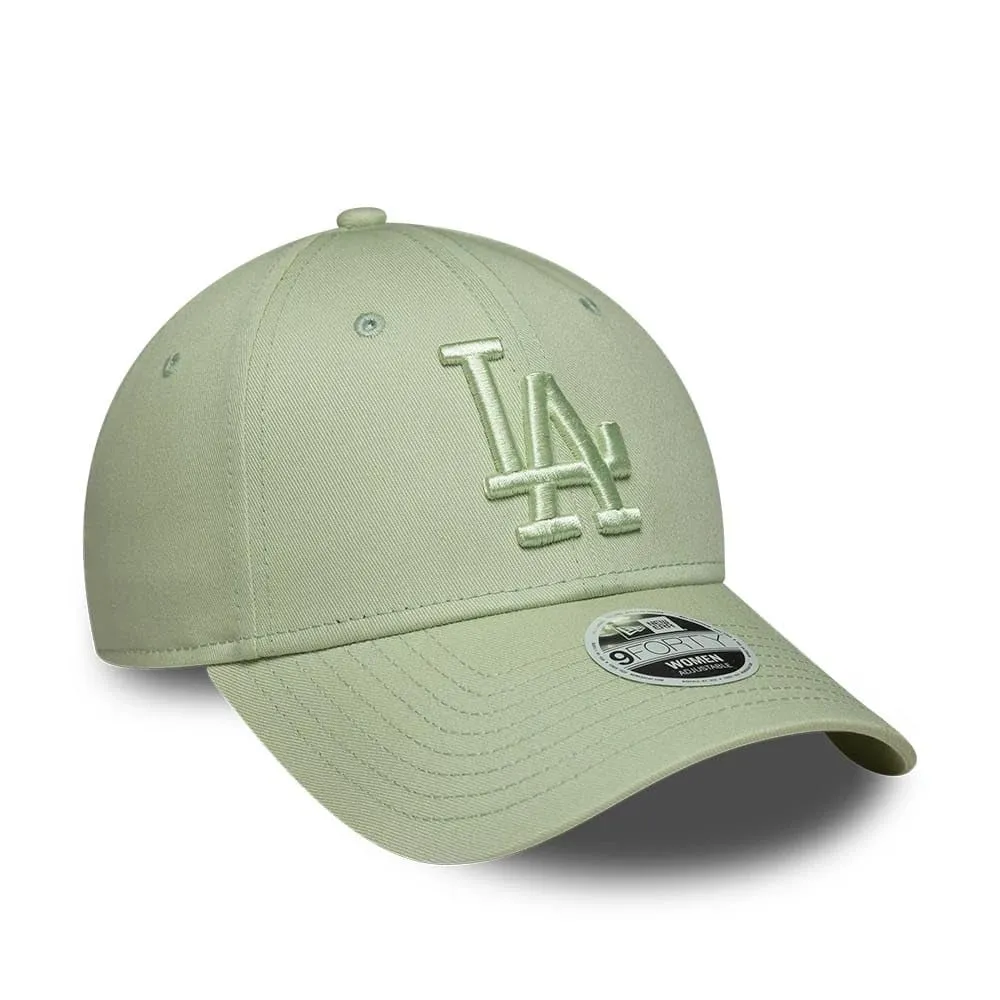 New Era Los Angeles Dodgers League Essential 9Forty Cappellino Verde - immagine 3