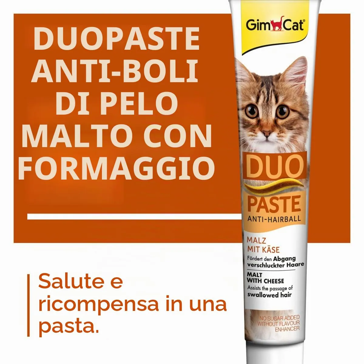 GimCat Duo Pasta Anti-Hairball Malto e Formaggio, 50 g - immagine 2