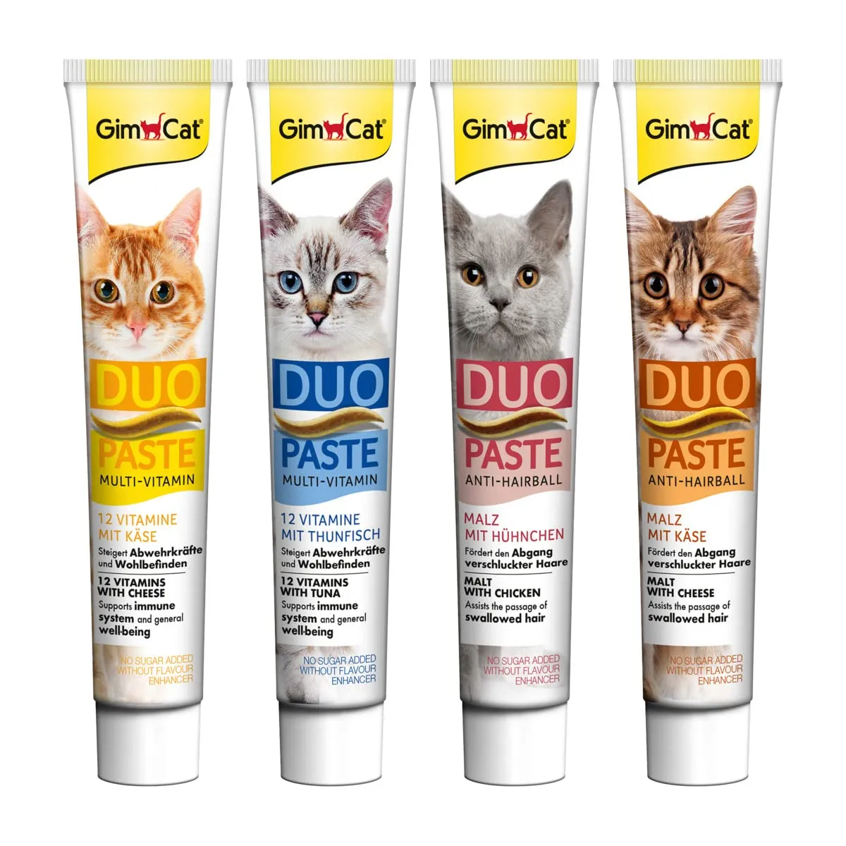 GimCat Duo Pasta Anti-Hairball Malto e Formaggio, 50 g - immagine 8