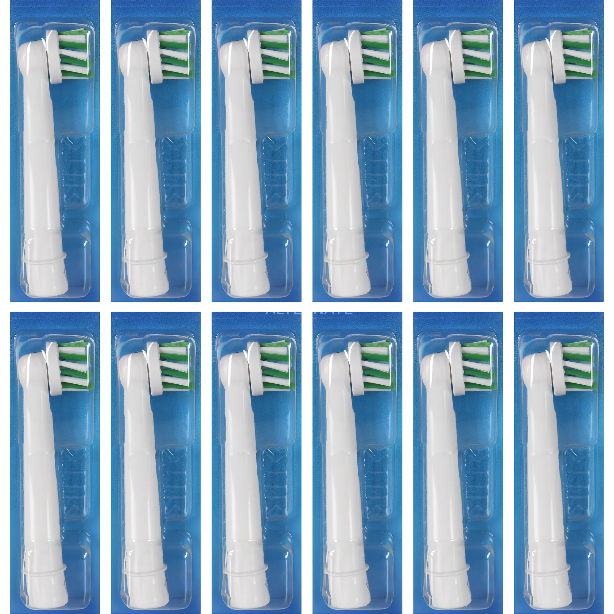 Oral-B Pro Cross Action Testine di Ricambio, Bianche, 12 pezzi - immagine 1