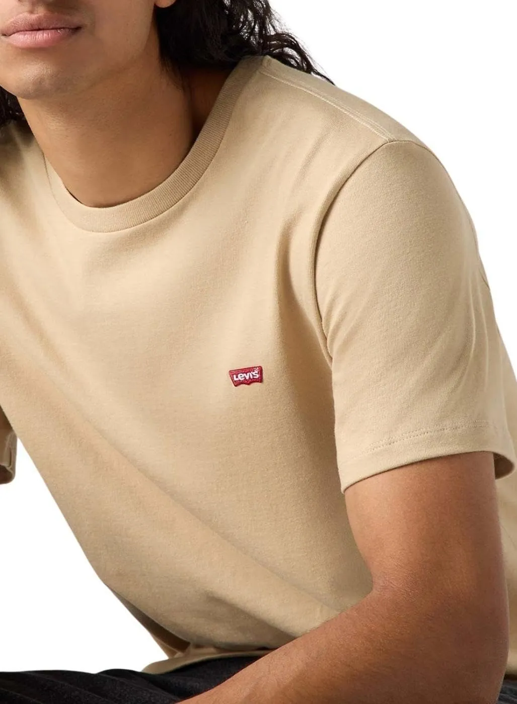 Levi's SS Original Housemark Tee, Chino, XS - immagine 3