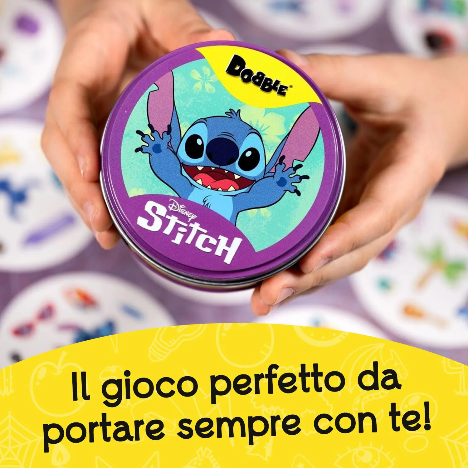 Asmodee Dobble Disney Stitch Card Game - immagine 4