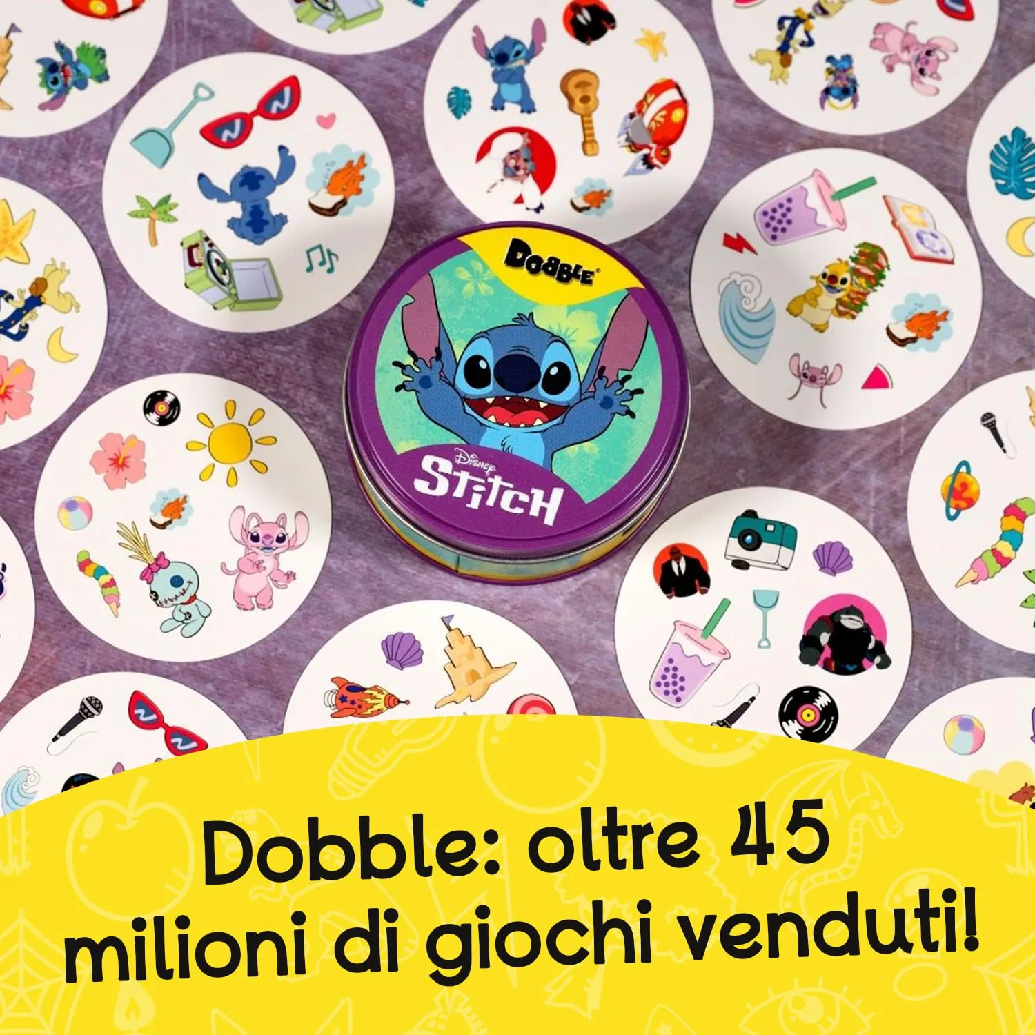 Asmodee Dobble Disney Stitch Card Game - immagine 5
