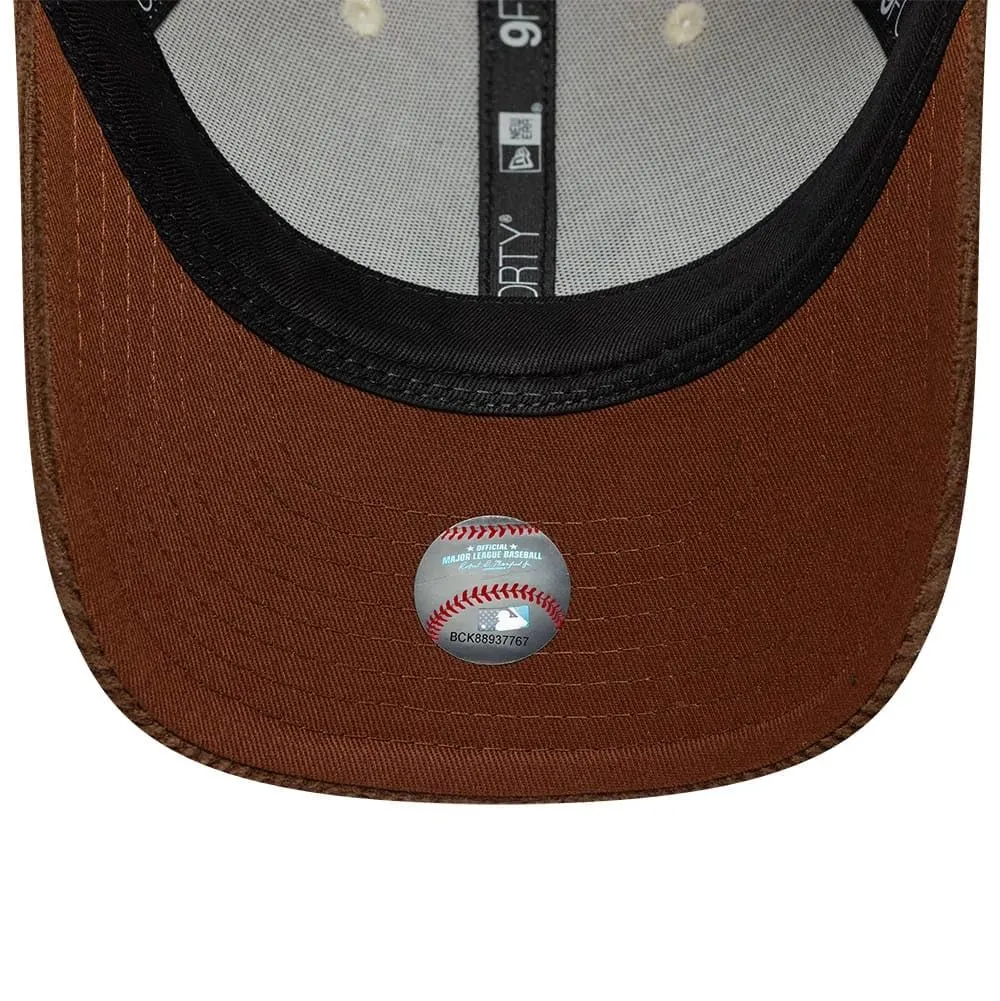 New Era New York Yankees Cord 9Forty Adjustable M-Crown Beige - immagine 5