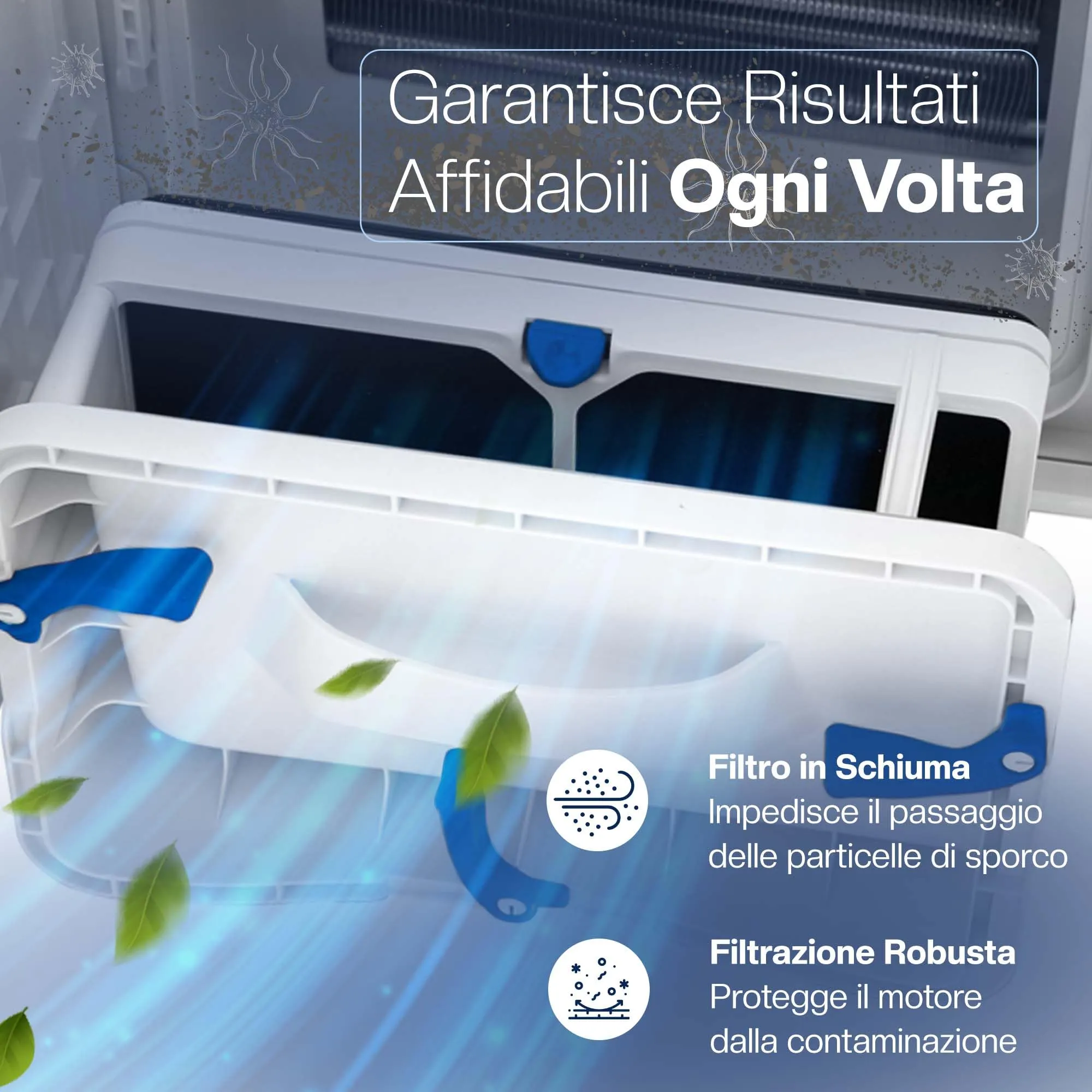1E 3 Filtri in schiuma per asciugatrice Beko 2964840100 - immagine 6