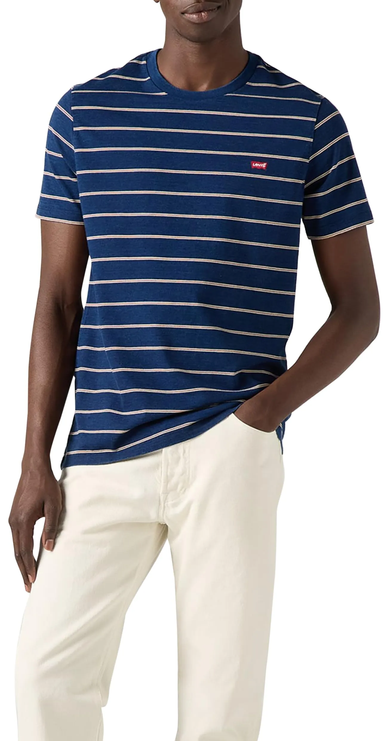 Levi's SS Original Housemark Tee Taper Stripe True In XL - immagine 1