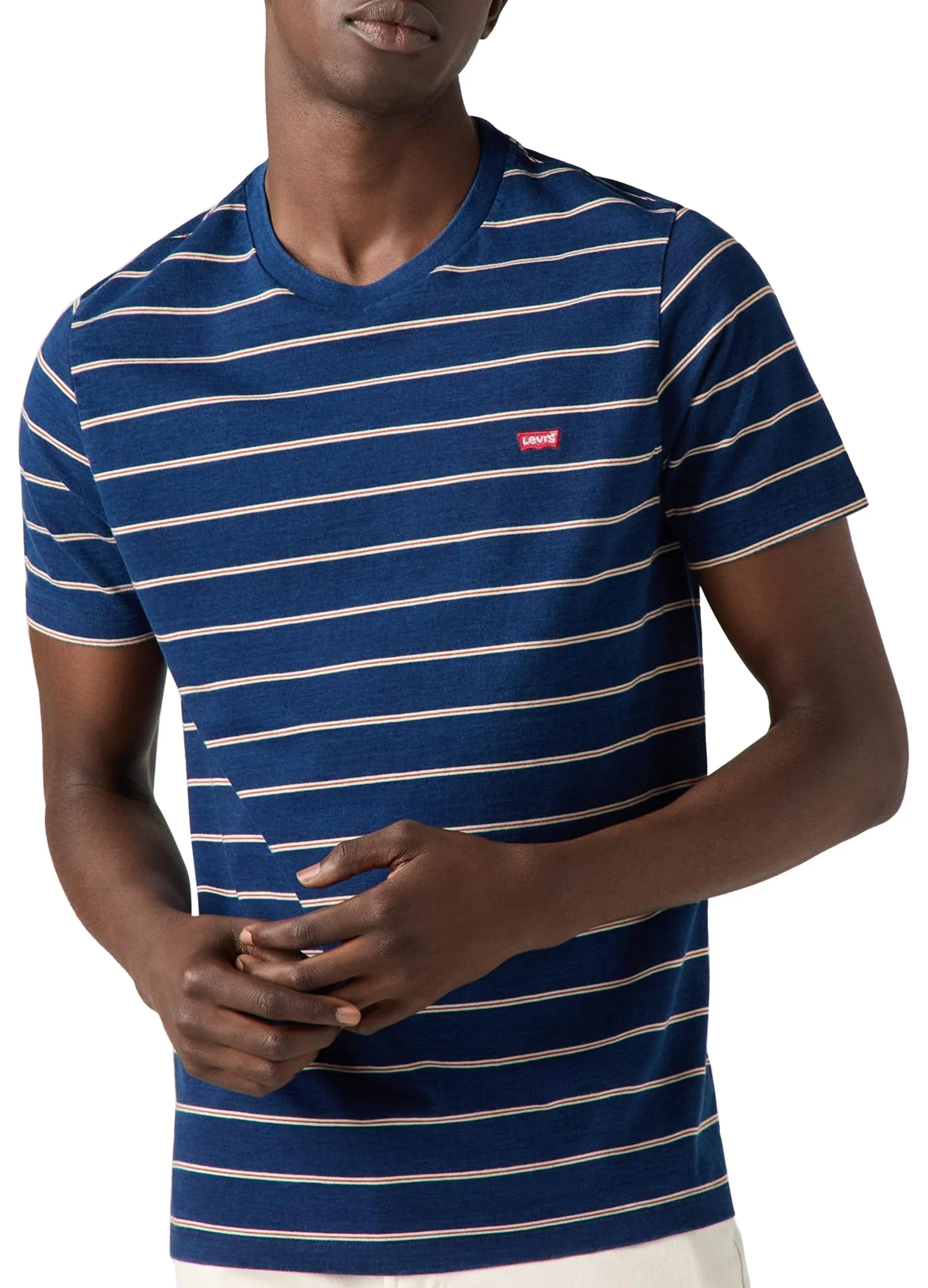 Levi's SS Original Housemark Tee Taper Stripe True In XL - immagine 4