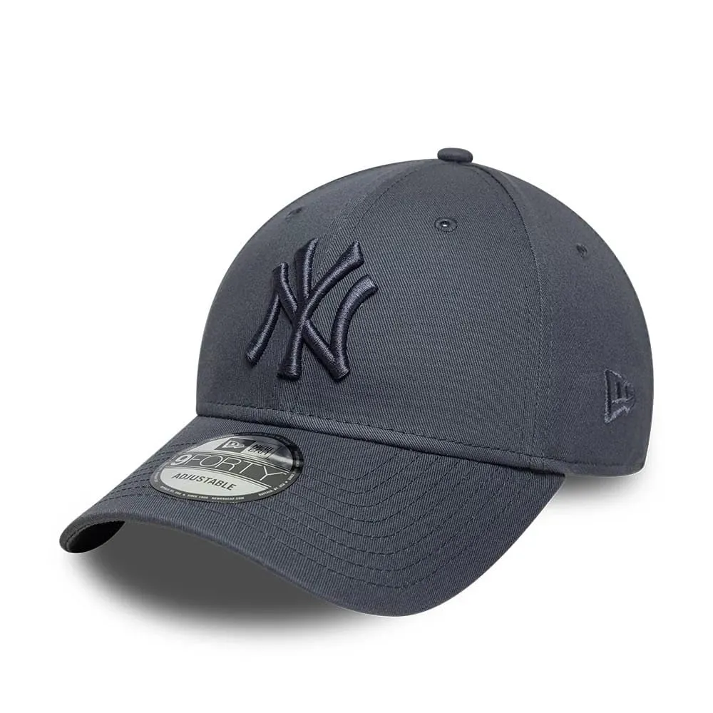 New Era New York Yankees League Essential 9Forty Cappellino Grigio - immagine 1