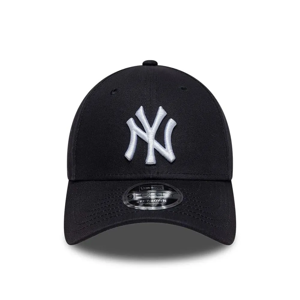 New Era New York Yankees Side Script 9Forty Adjustable M-Crown Cap - immagine 2