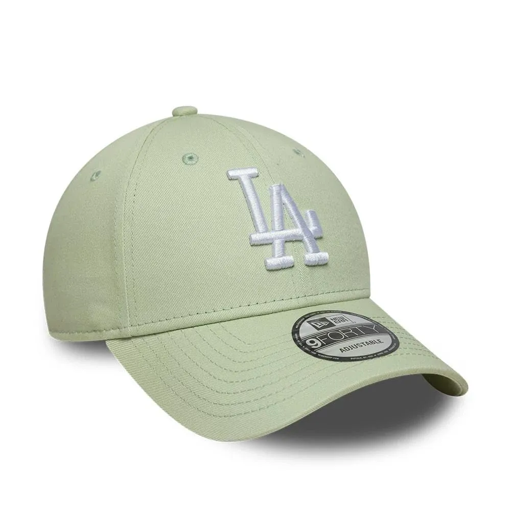 New Era Los Angeles Dodgers League Essential 9Forty Cappellino Verde - immagine 3