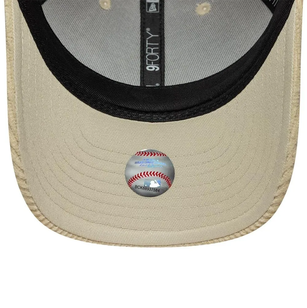 New Era New York Yankees Cord 9Forty Adjustable M-Crown Beige - immagine 5