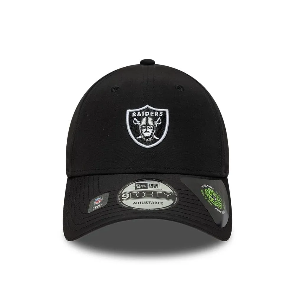 New Era Las Vegas Raiders Recycled 9Forty Cappellino Nero - immagine 2