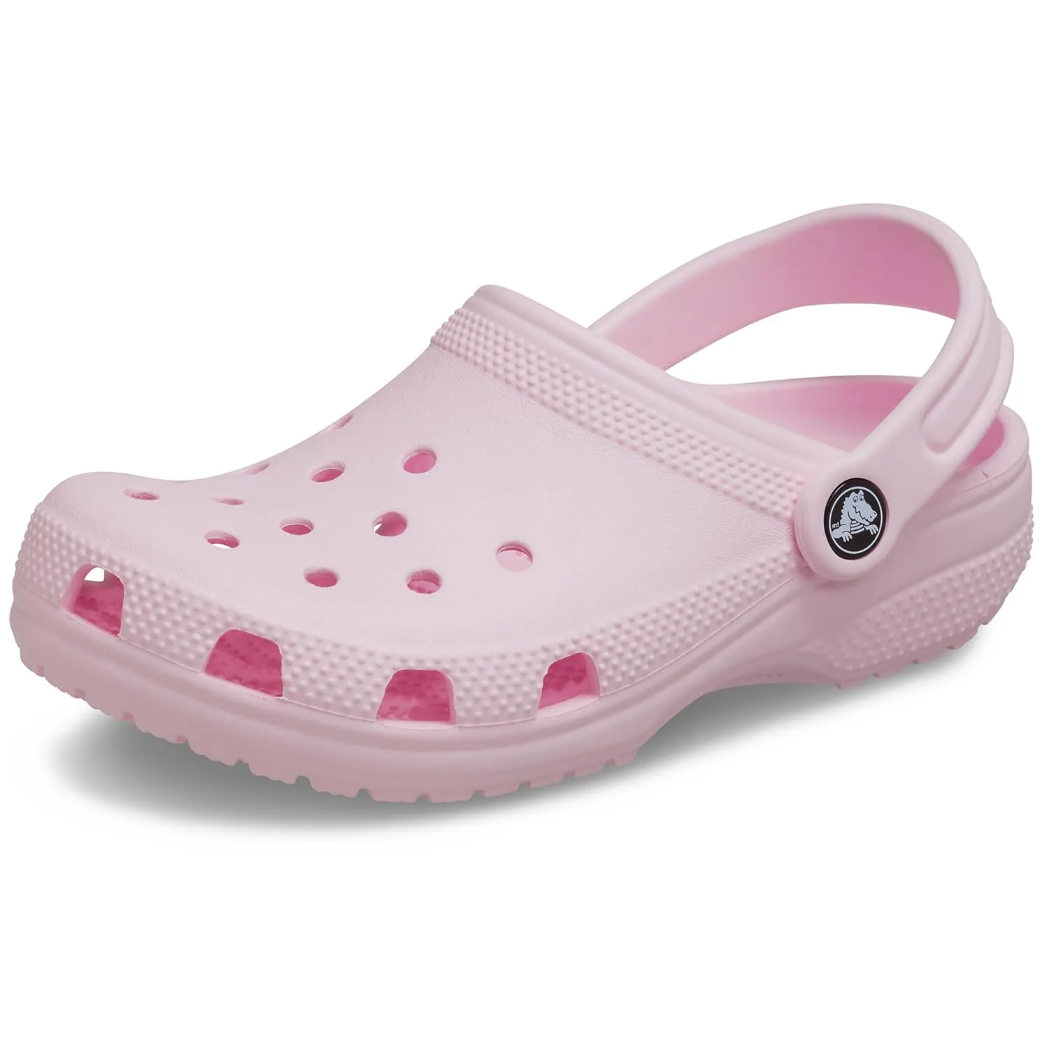 Crocs Classic Clog K Unisex Kids' Clogs, Pink Milk, 32/33 EU - immagine 1