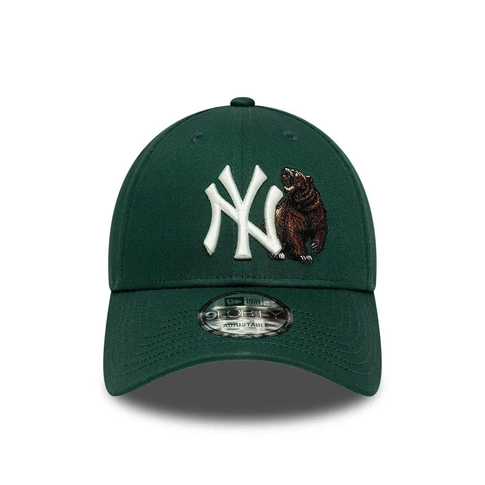 New Era New York Yankees Outdoor Icon 9Forty Cappellino - Verde - immagine 2