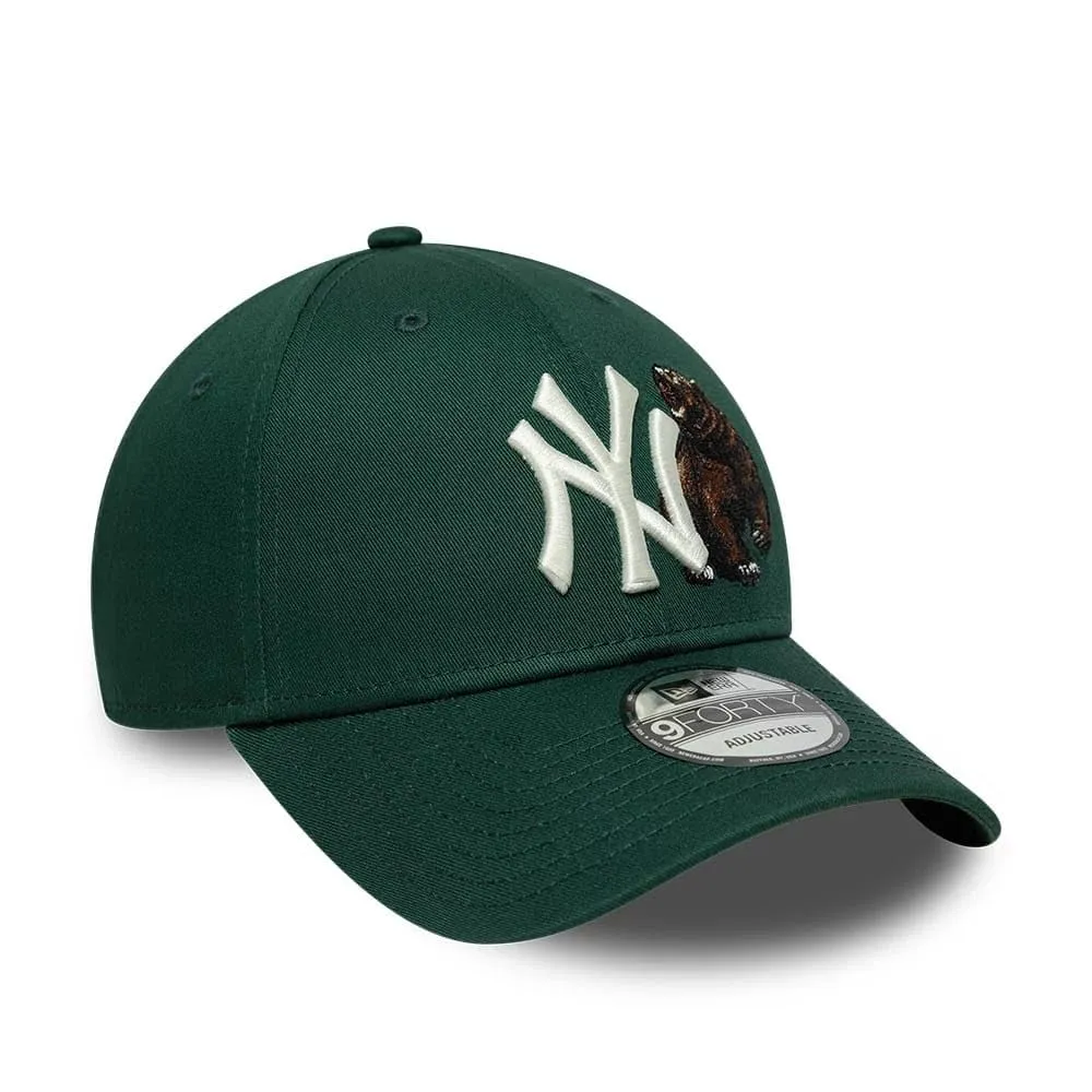 New Era New York Yankees Outdoor Icon 9Forty Cappellino - Verde - immagine 3