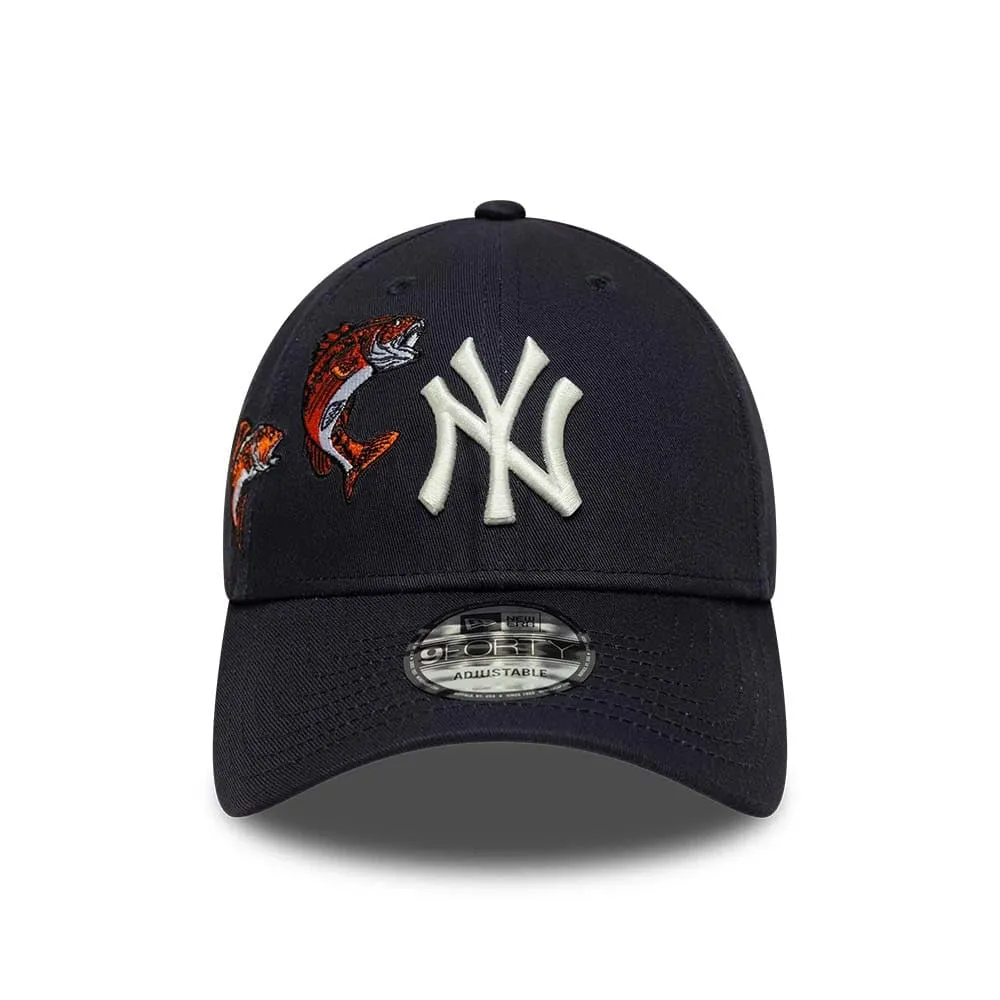 New Era New York Yankees Outdoor Icon 9Forty Cap - Navy - immagine 2