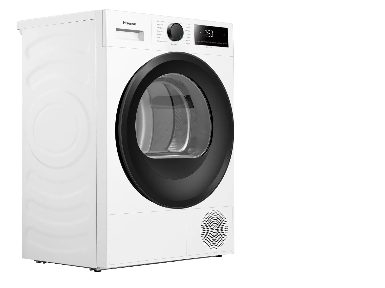 Hisense DH1I800UWDE Asciugatrice a Pompa di Calore, 8 kg, Classe E, Display Touch, Filtro Aromatico, 15 Programmi - immagine 2