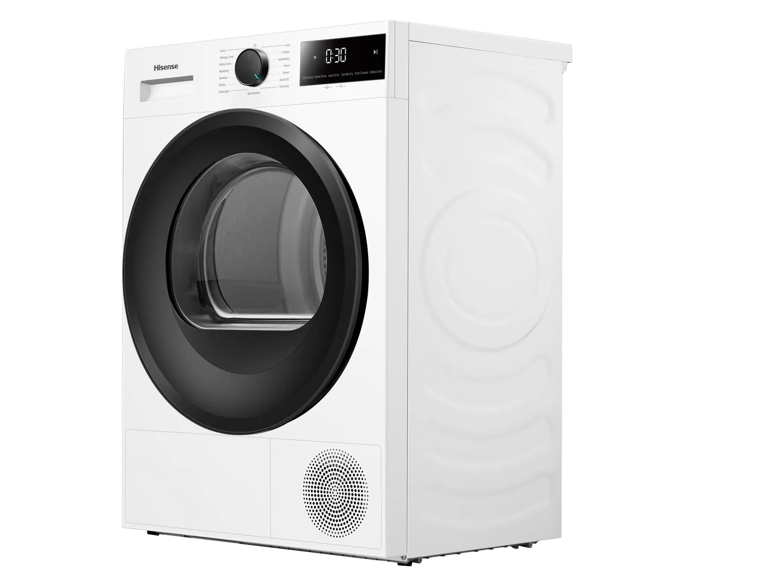 Hisense DH1I800UWDE Asciugatrice a Pompa di Calore, 8 kg, Classe E, Display Touch, Filtro Aromatico, 15 Programmi - immagine 3