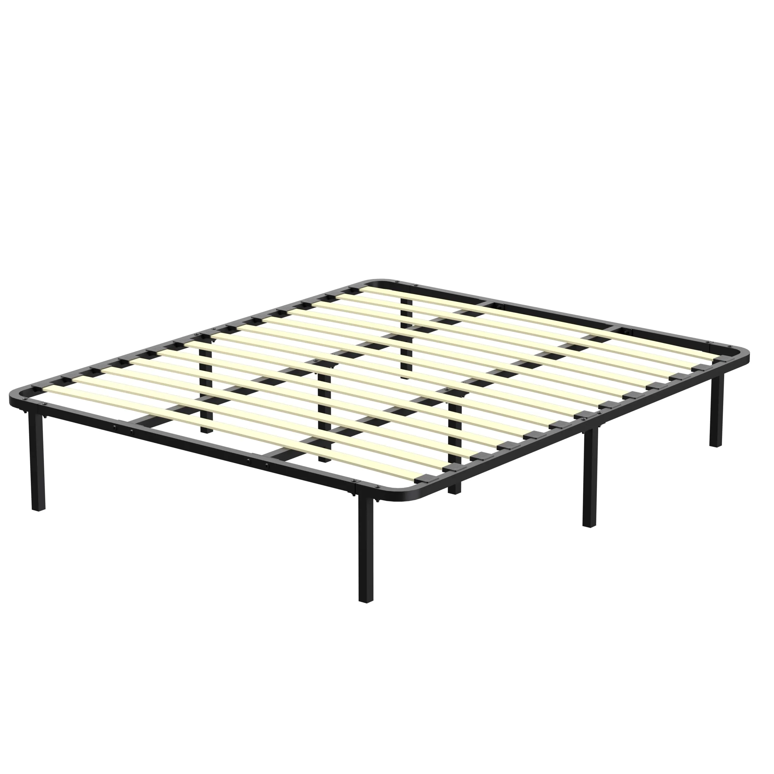DEWINNER Rete Letto Matrimoniale 140x200cm, Altezza 35 cm, 13 Doghe in Legno Pioppo Ortopedica con 8 Piedi - immagine 7