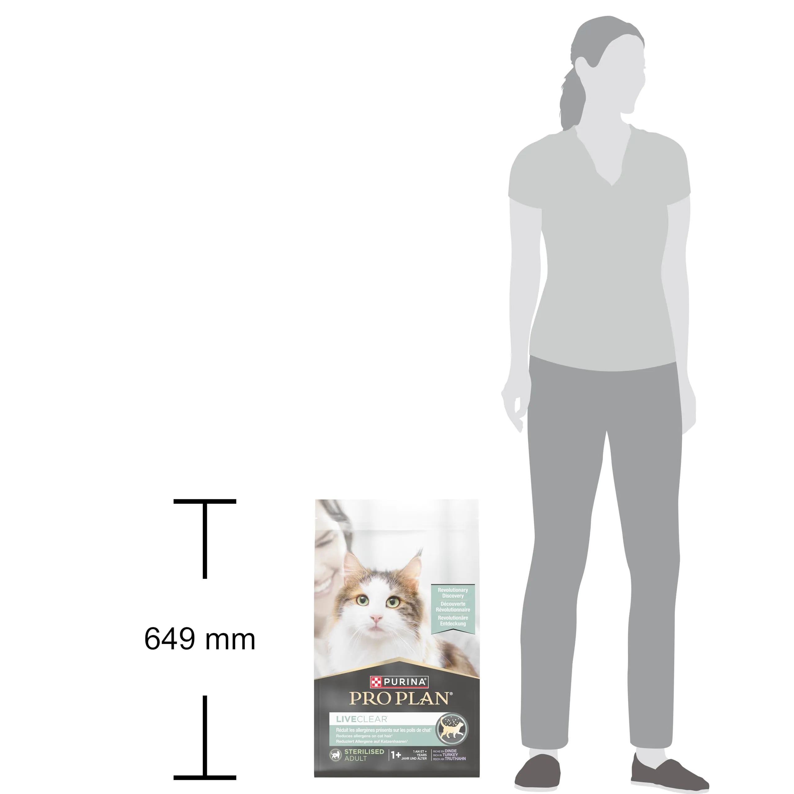 Purina Pro Plan Liveclear Croccantini Gatto Adulto, 7 kg - immagine 3