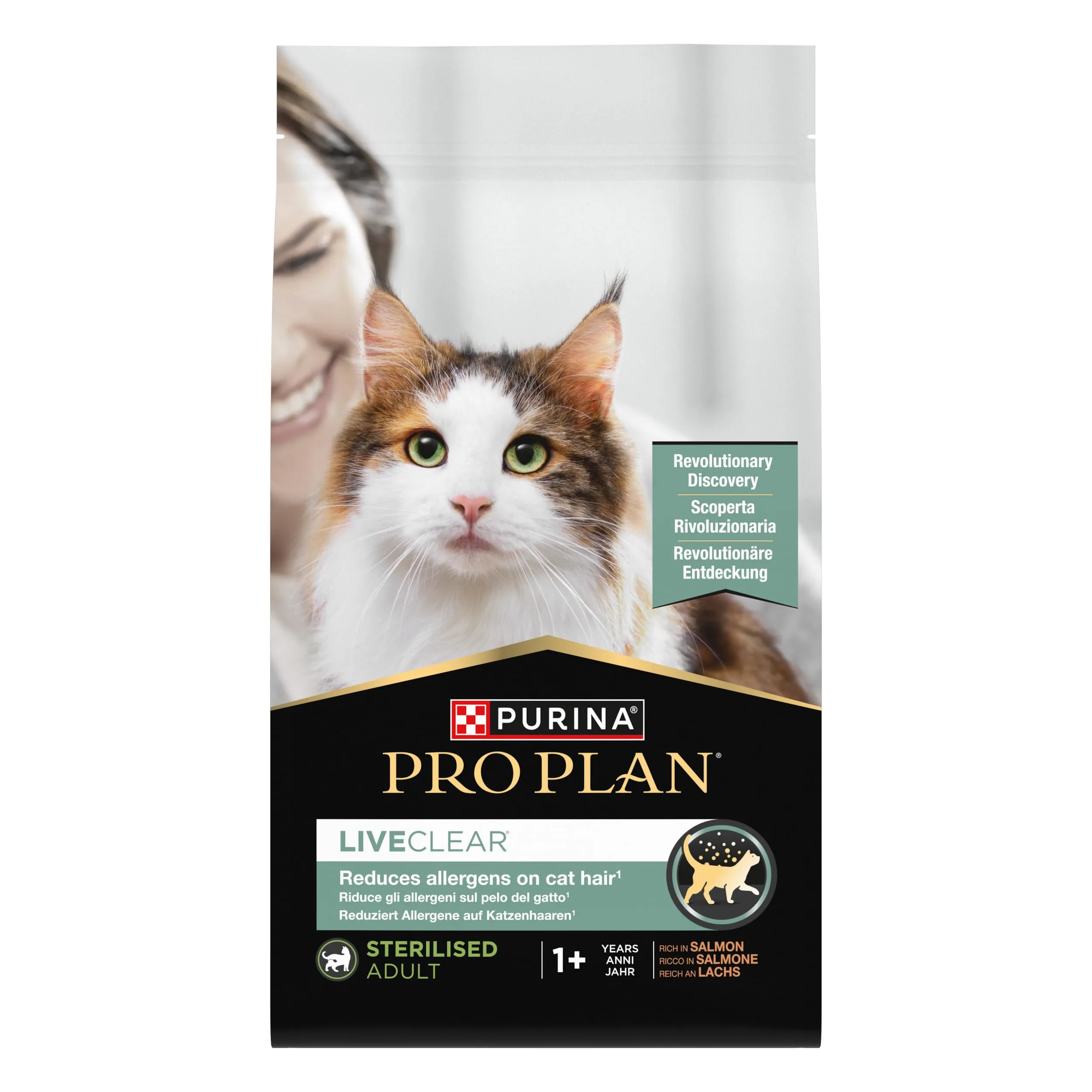 Purina Pro Plan Liveclear Croccantini Gatto Adulto, 1.4 kg - immagine 1