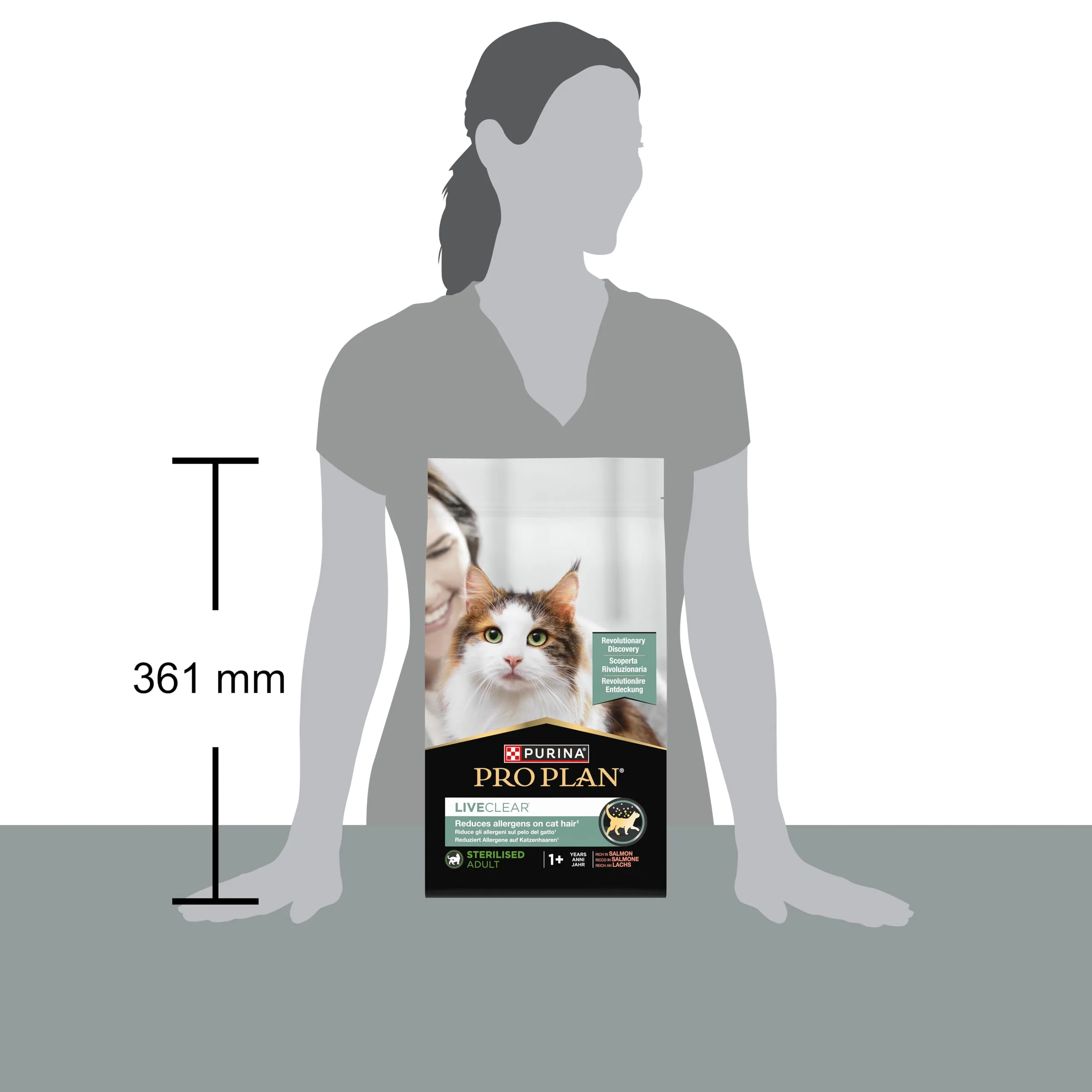 Purina Pro Plan Liveclear Croccantini Gatto Adulto, 1.4 kg - immagine 3