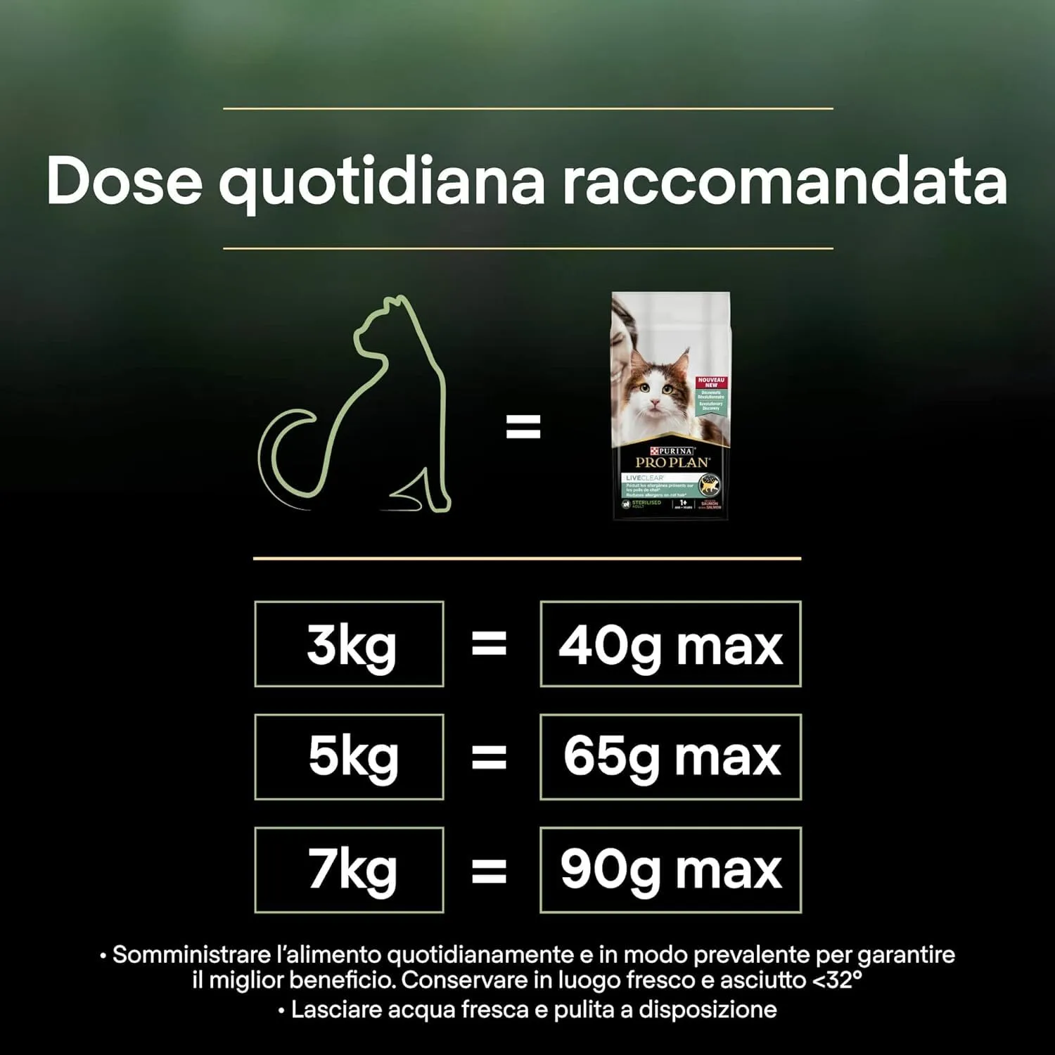 Purina Pro Plan Liveclear Croccantini Gatto Adulto, 1.4 kg - immagine 6