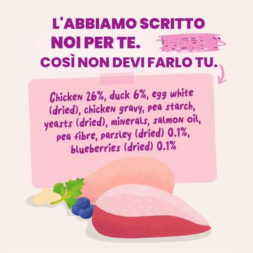 Edgard & Cooper Cibo Umido per Gattini, Anatra e Pollo in salsa, 12x85g - immagine 6