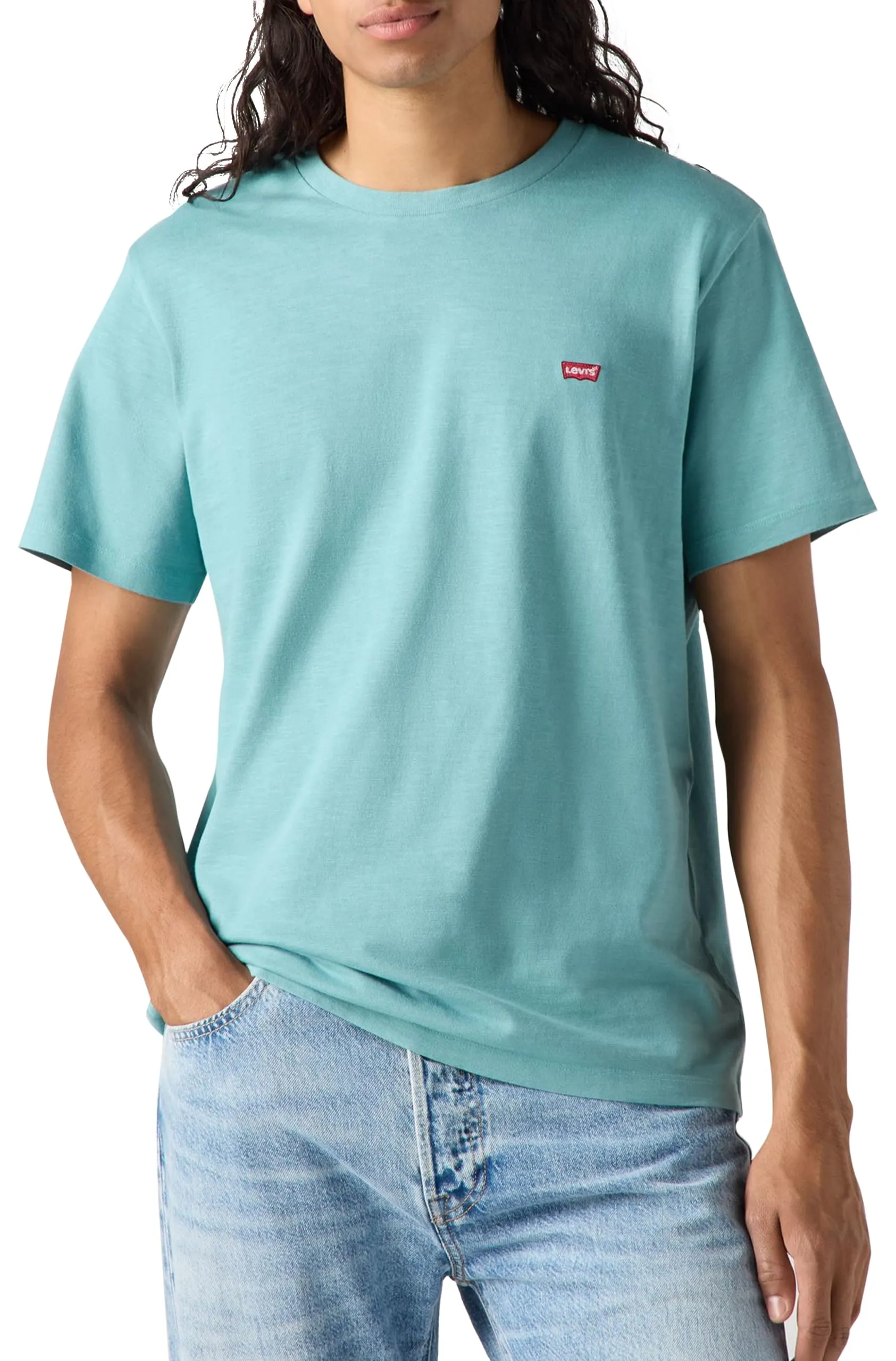 Levi's Original Housemark Tee, Bristol Blue, XS - immagine 4