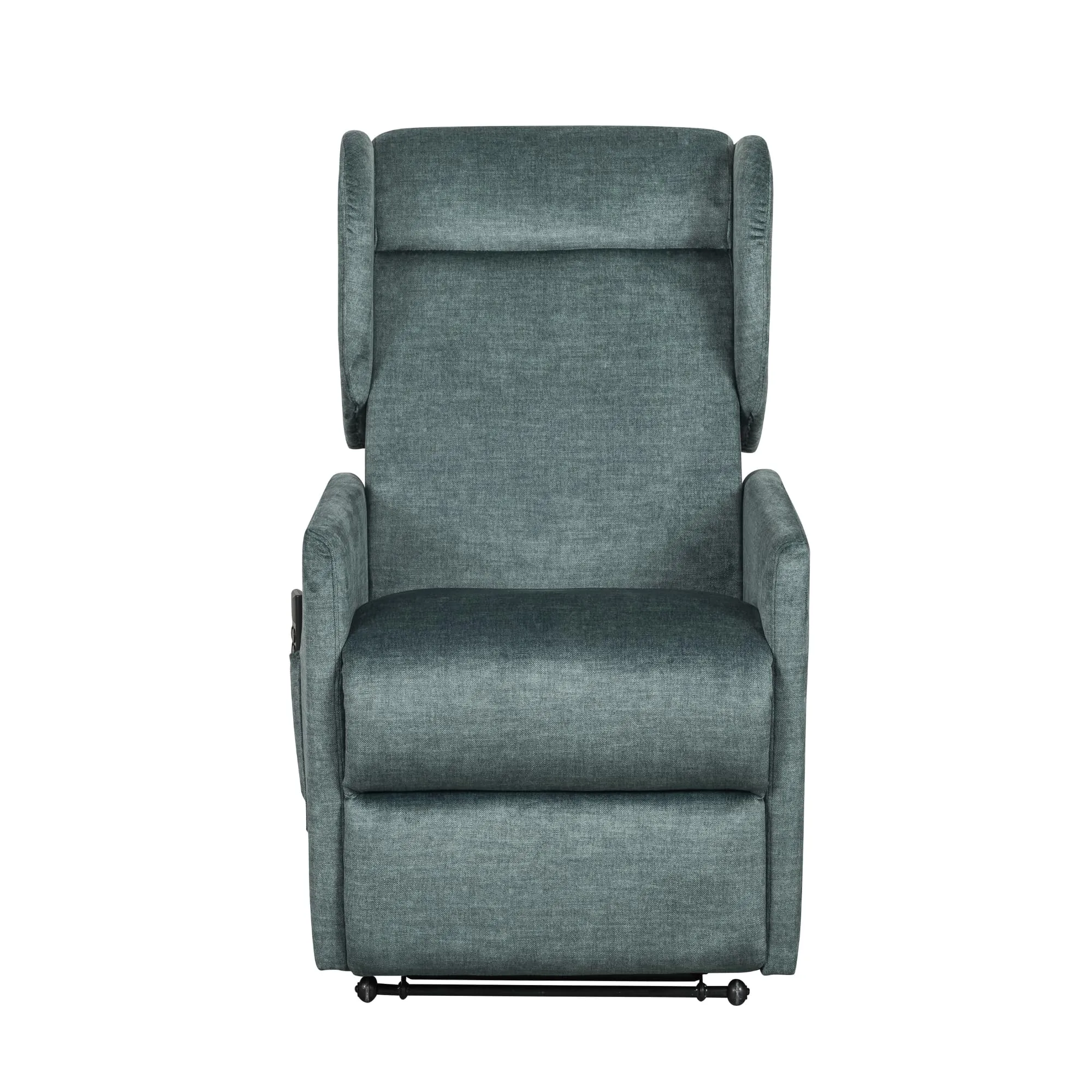 Poltrone Italia Eva 2 Poltrona Elettrica Disabili Reclinazione Indipendente 2 Motori Roller System Salvaspazio Memory Verde - immagine 7